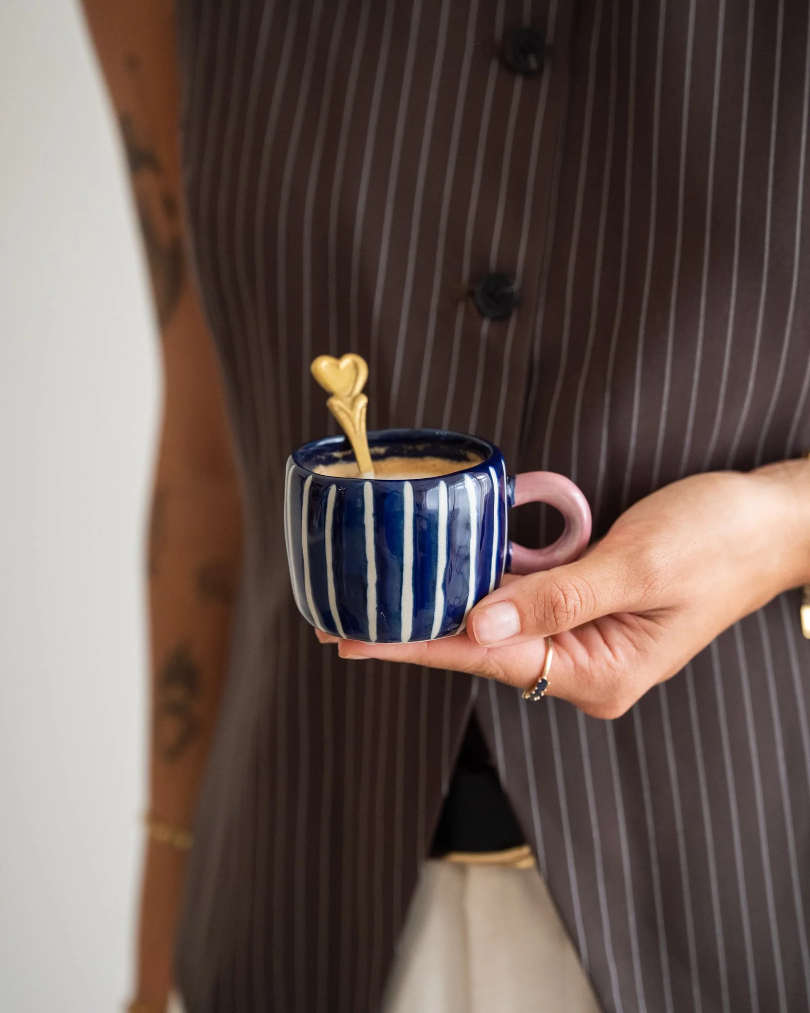 Bloomingville Small Mug Nini Blue And Pink