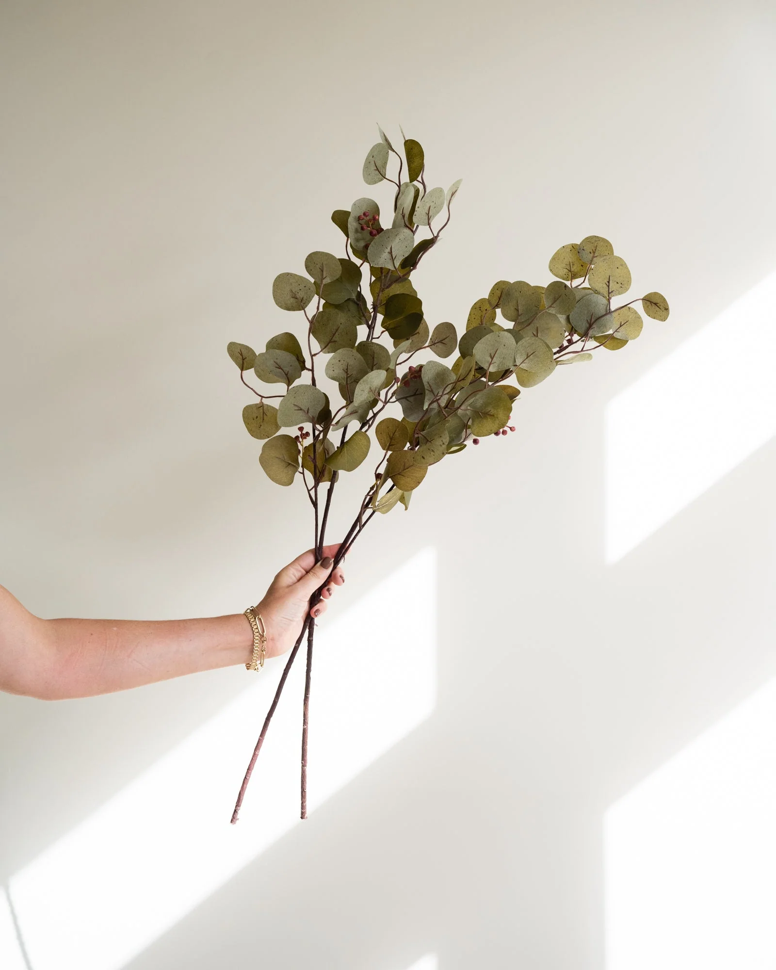 Bloomingville Faux Flower Eucalyptus Brown - Image 6