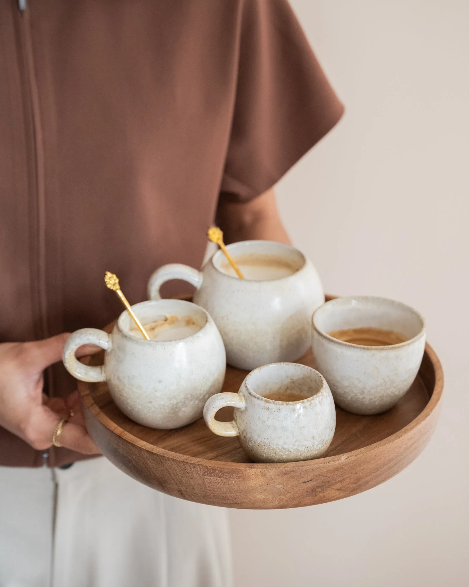 Bloomingville Cappuccino Mug Paula Beige - Image 4