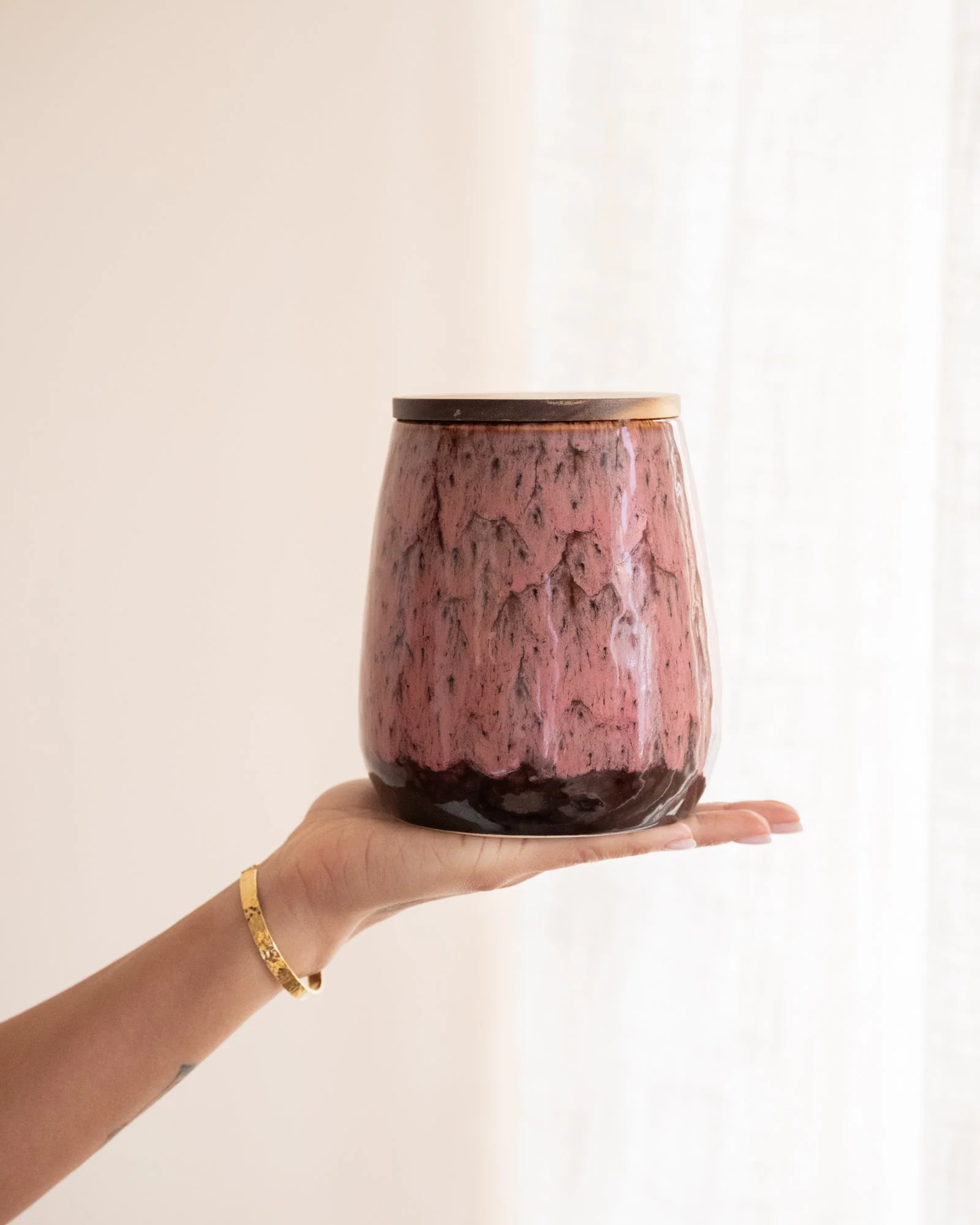 Bloomingville Storage Jar Rayen Pink - Image 3