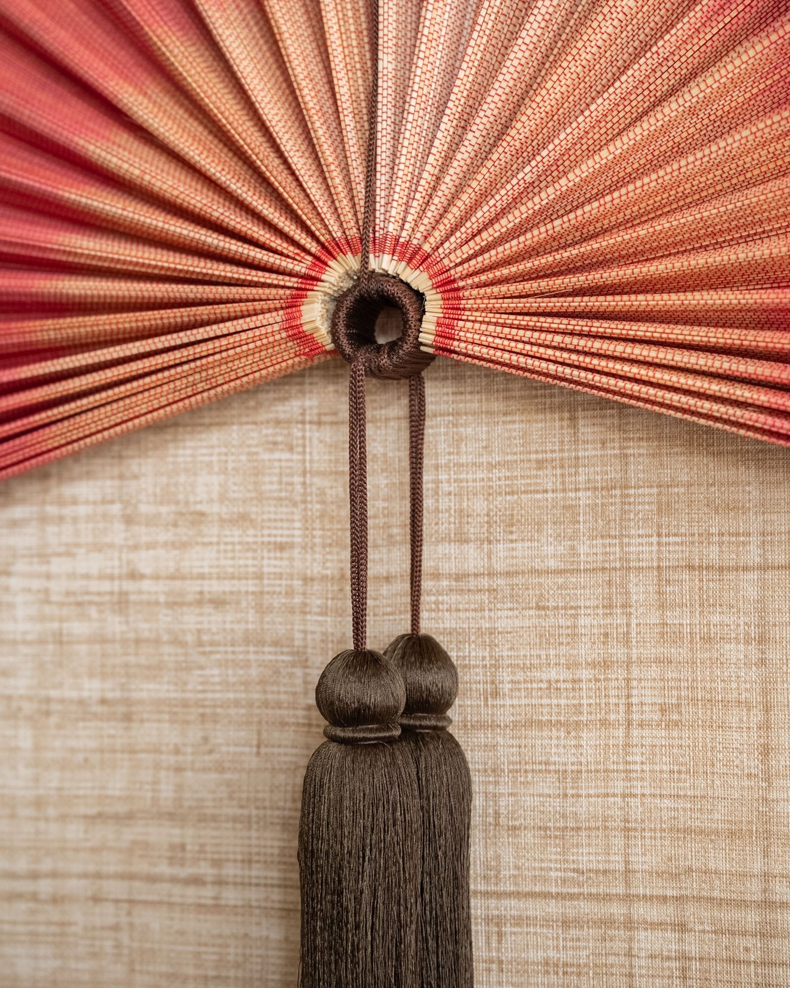 Wall Decor / Wall Fan Bamboo Rose - Image 5