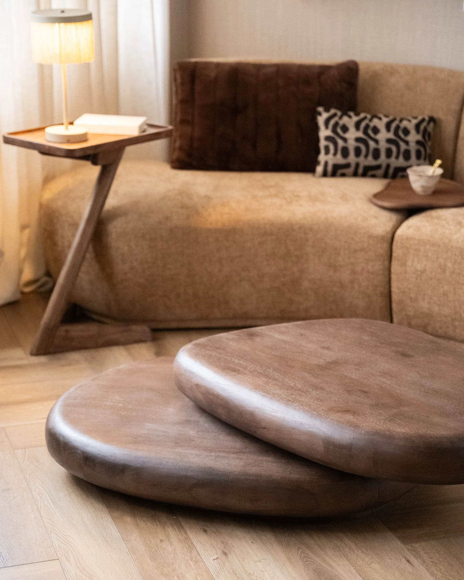 Coffee Table Nia Dark Brown - Image 5