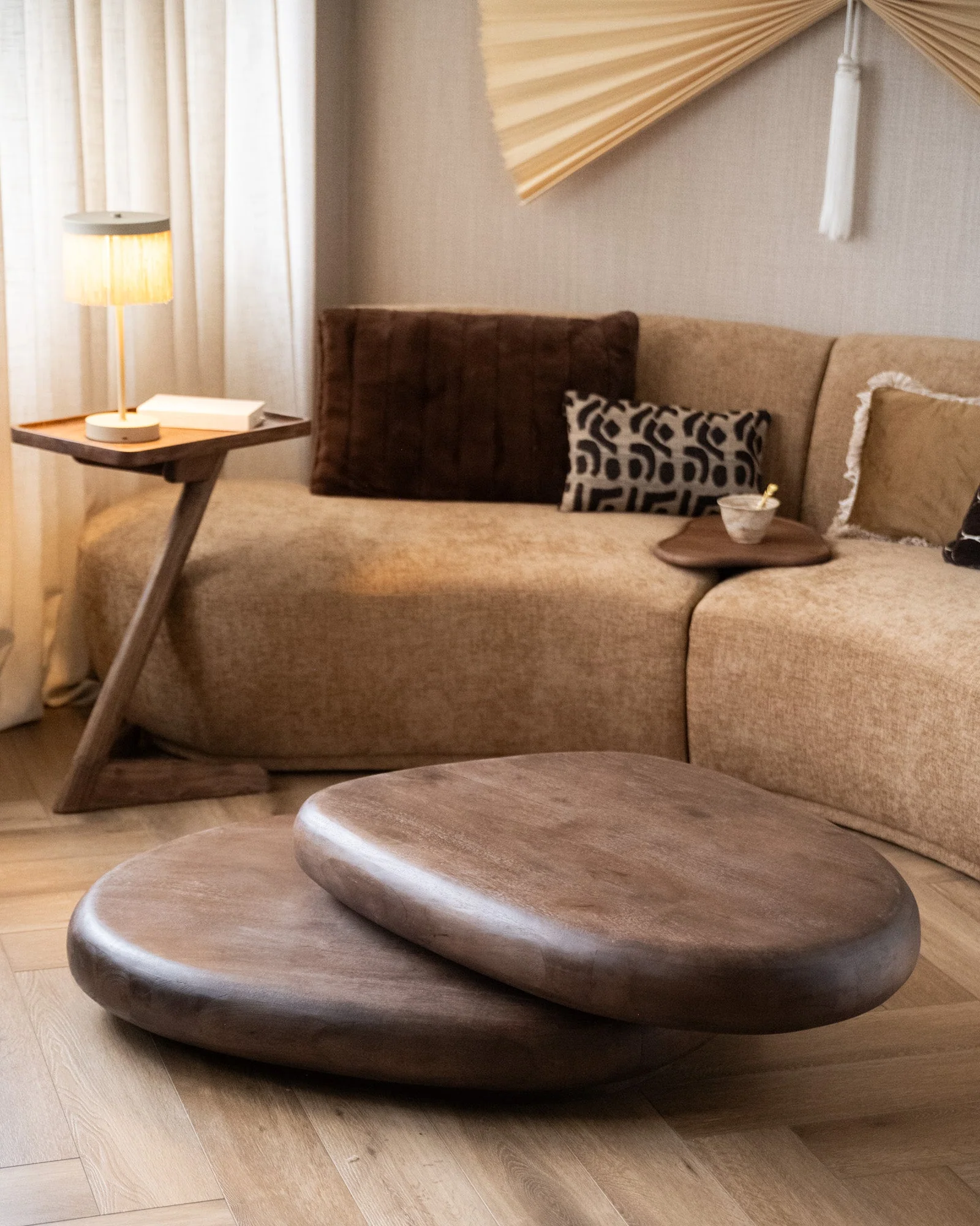 Coffee Table Nia Dark Brown - Image 6