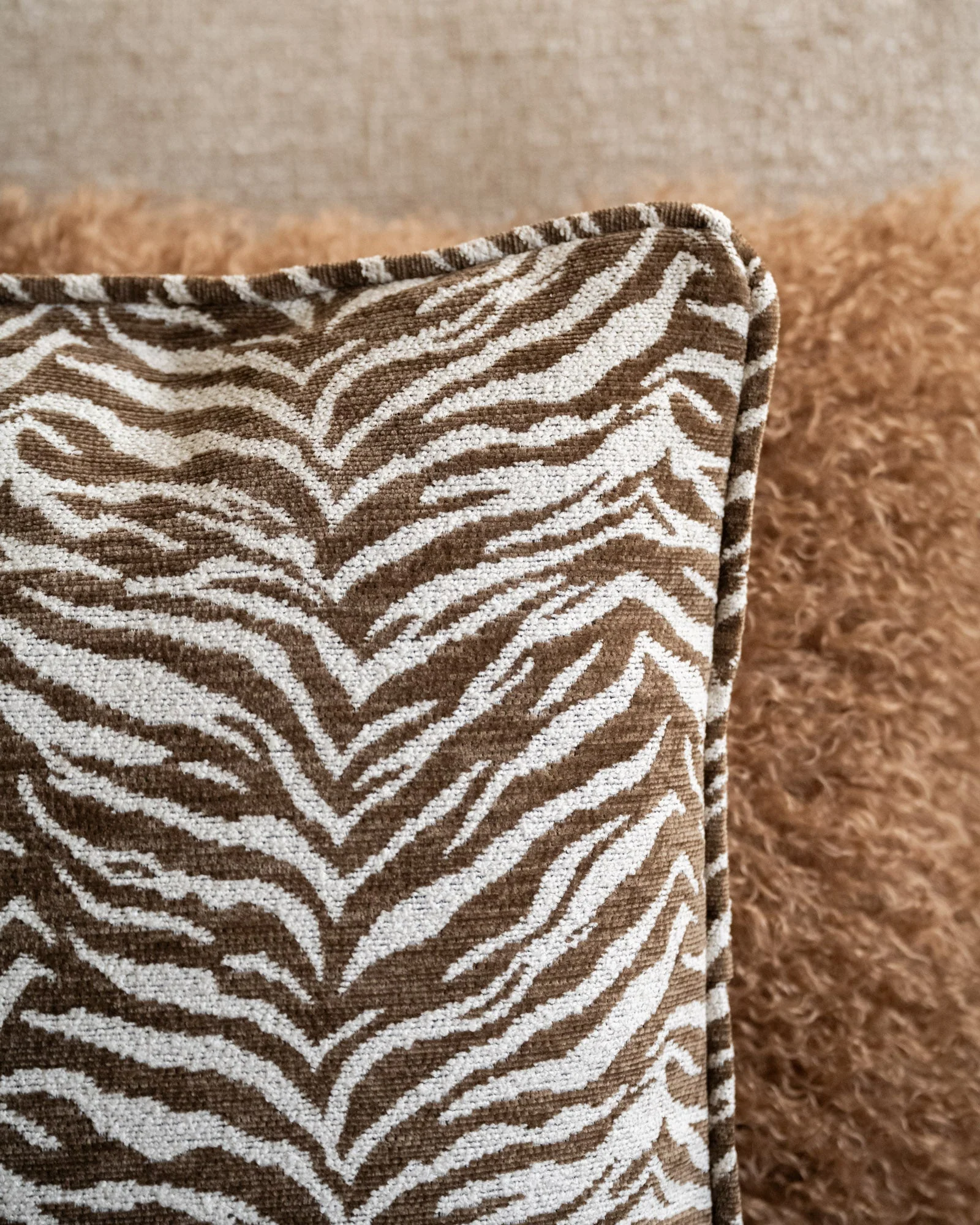 Cushion Rika Brown 45x45 - Image 6