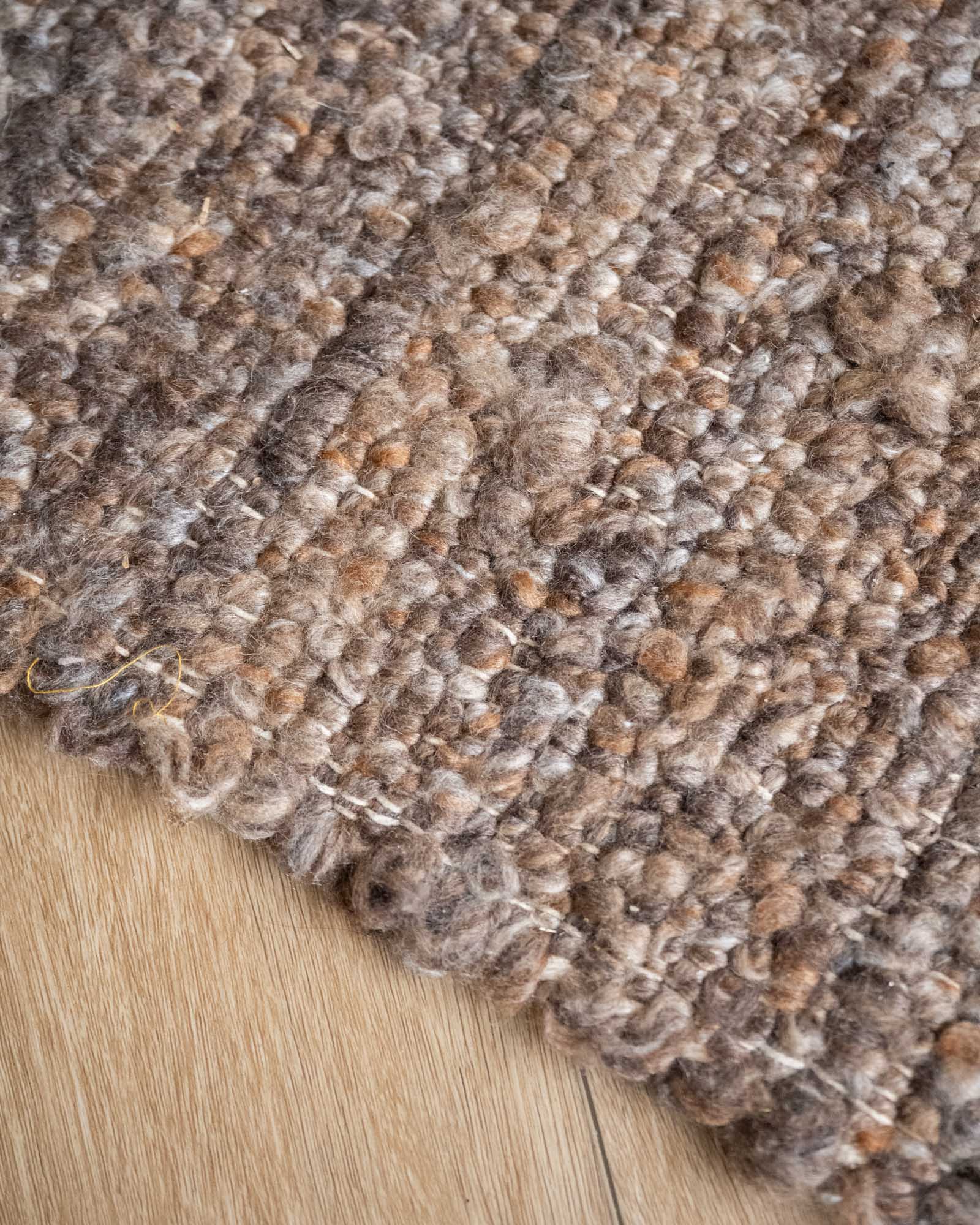 Handwoven Rug Lima Brown - Image 3