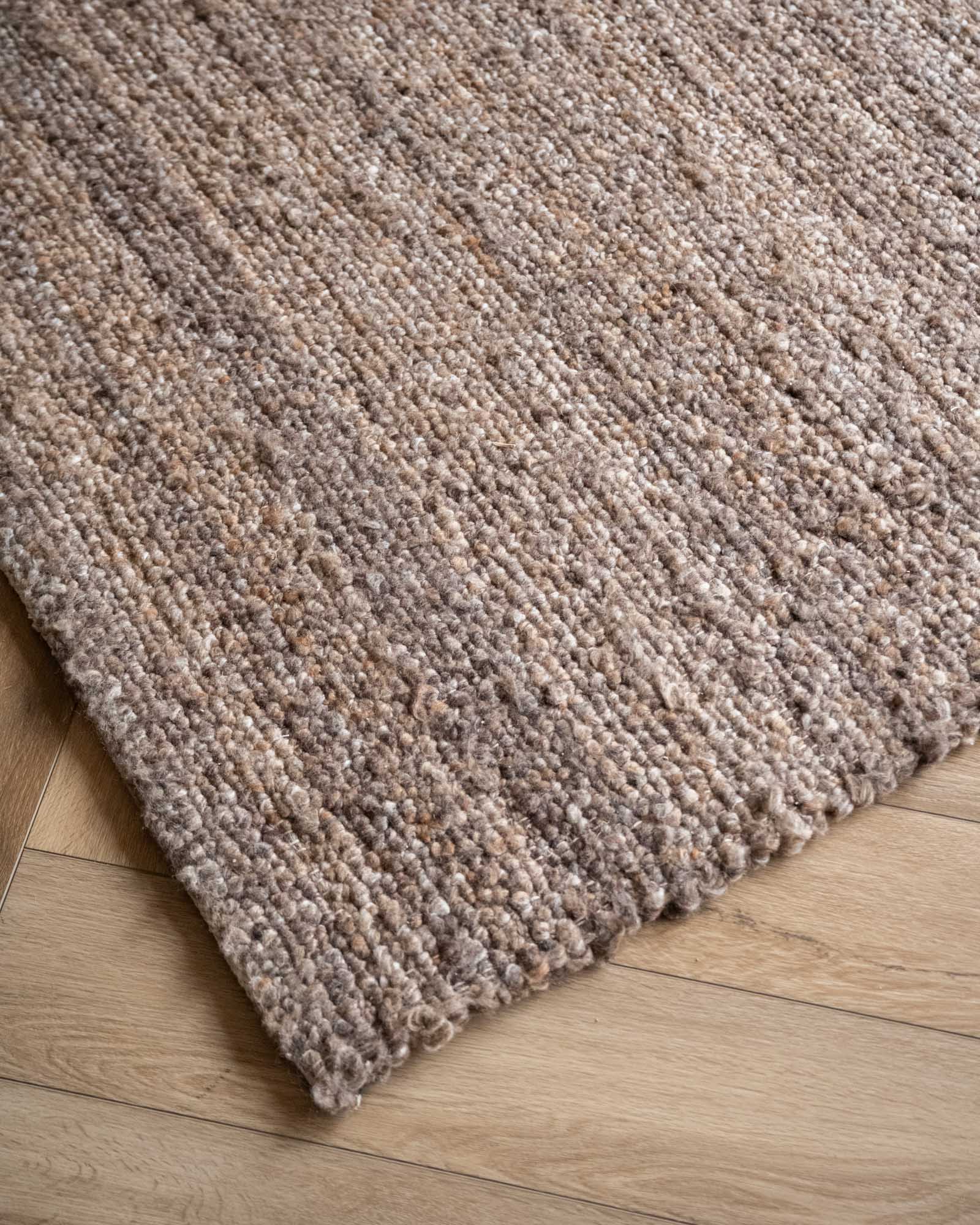 Handwoven Rug Lima Brown - Image 5