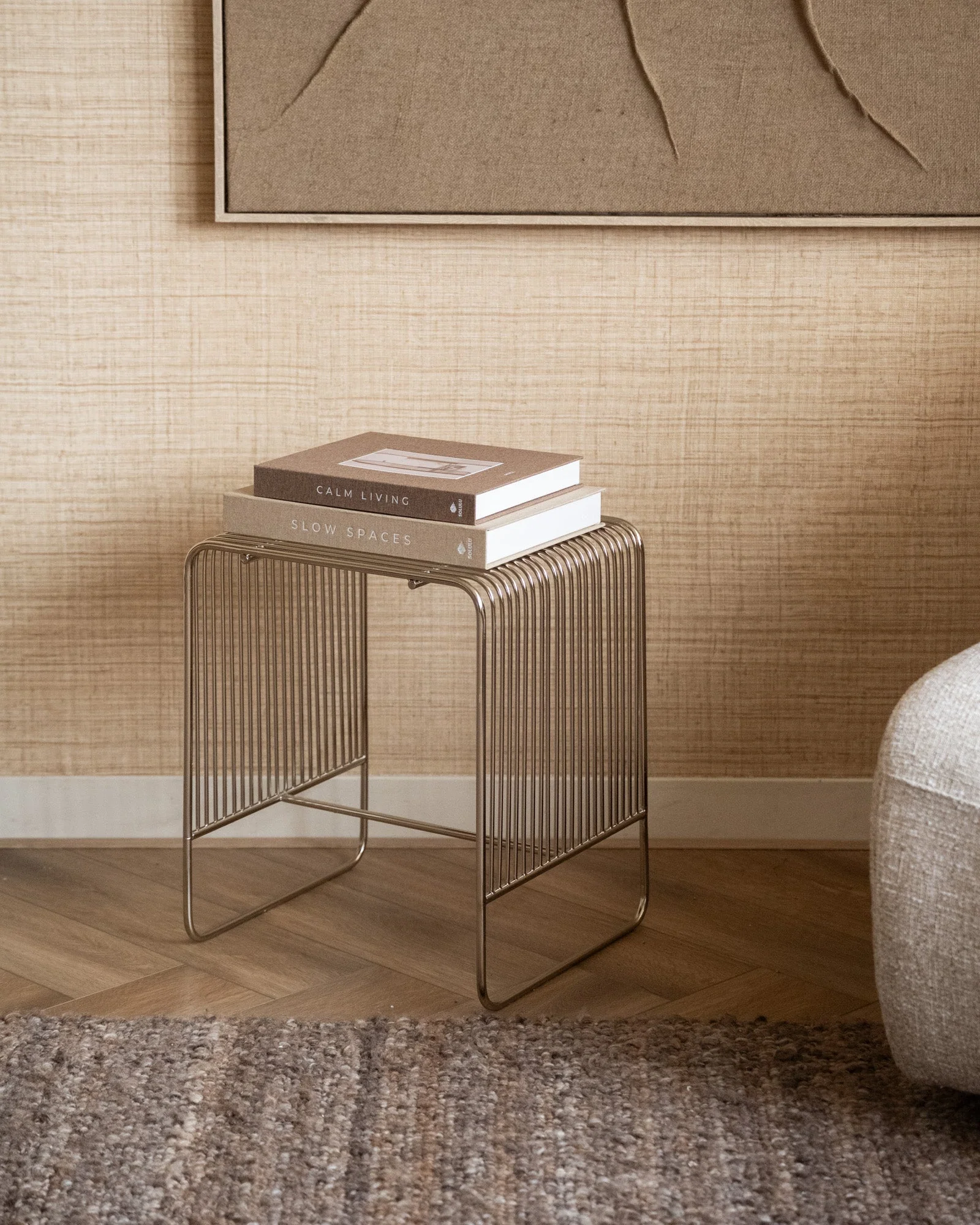 Side Table Wireworks Chrome