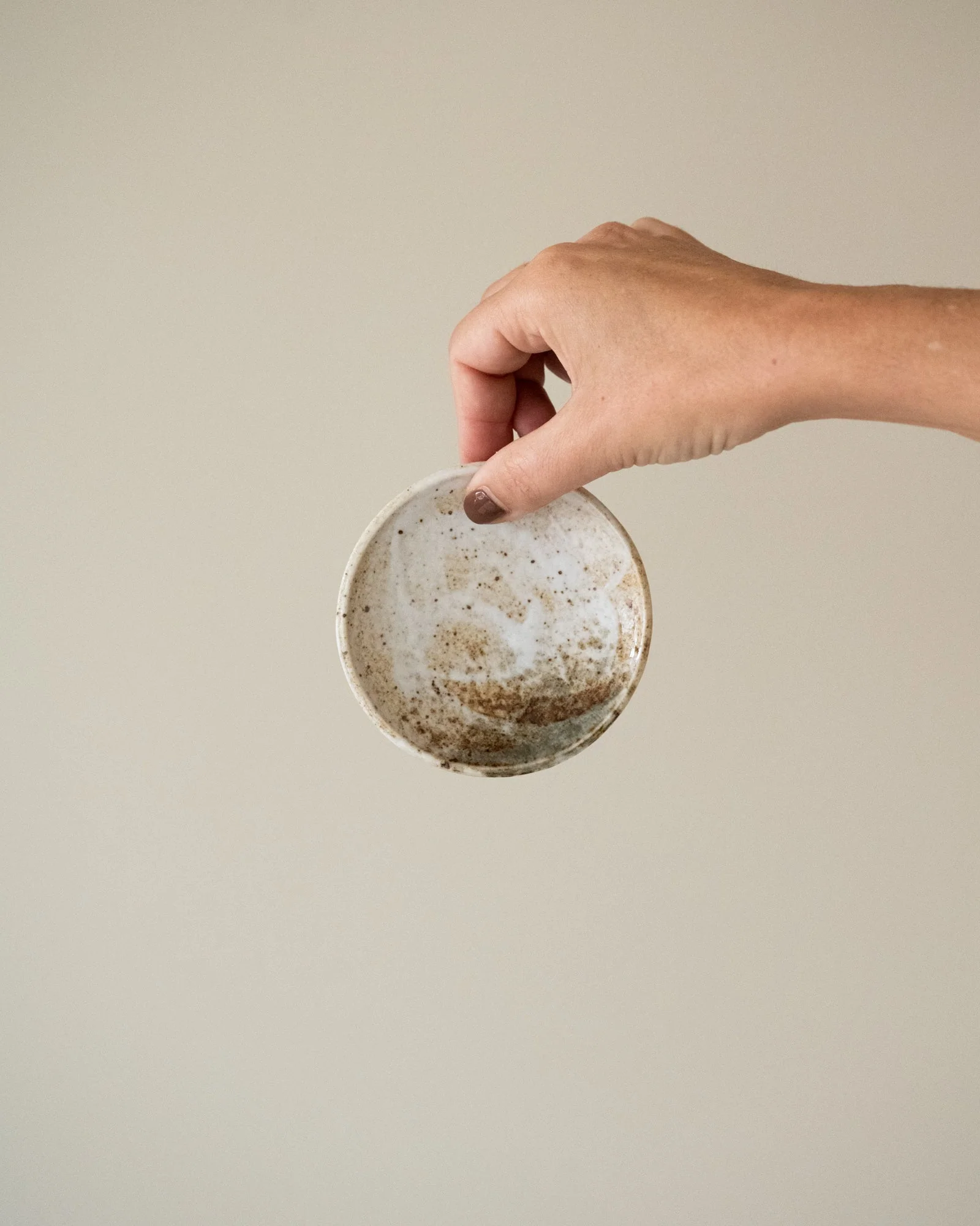 Handmade Japanese Small Plate Yukishino - Image 5