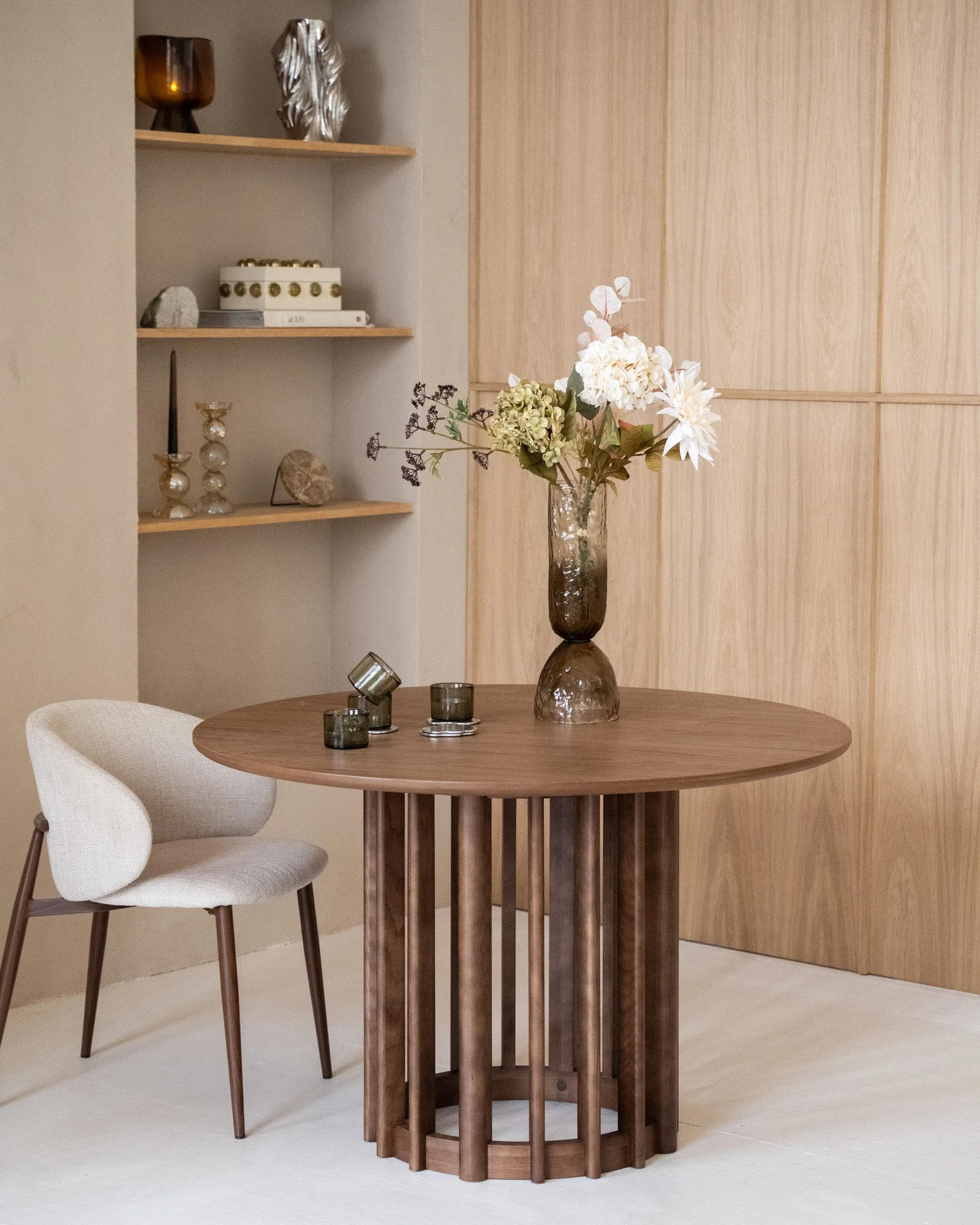Dutchbone Dining Table Barlet Walnut - Image 2