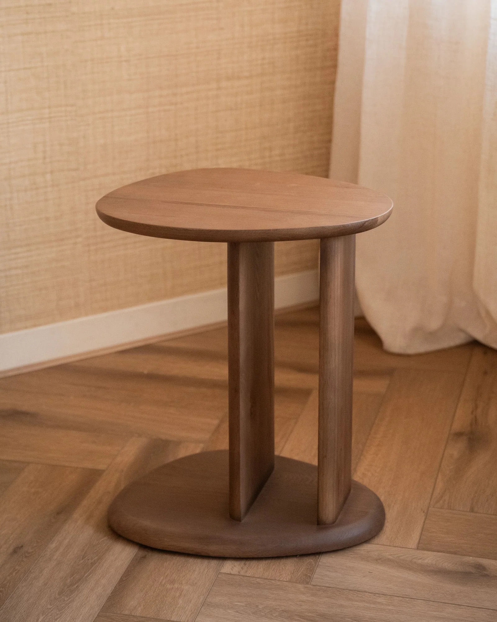 Side Table Lola Oak Wood - Image 8