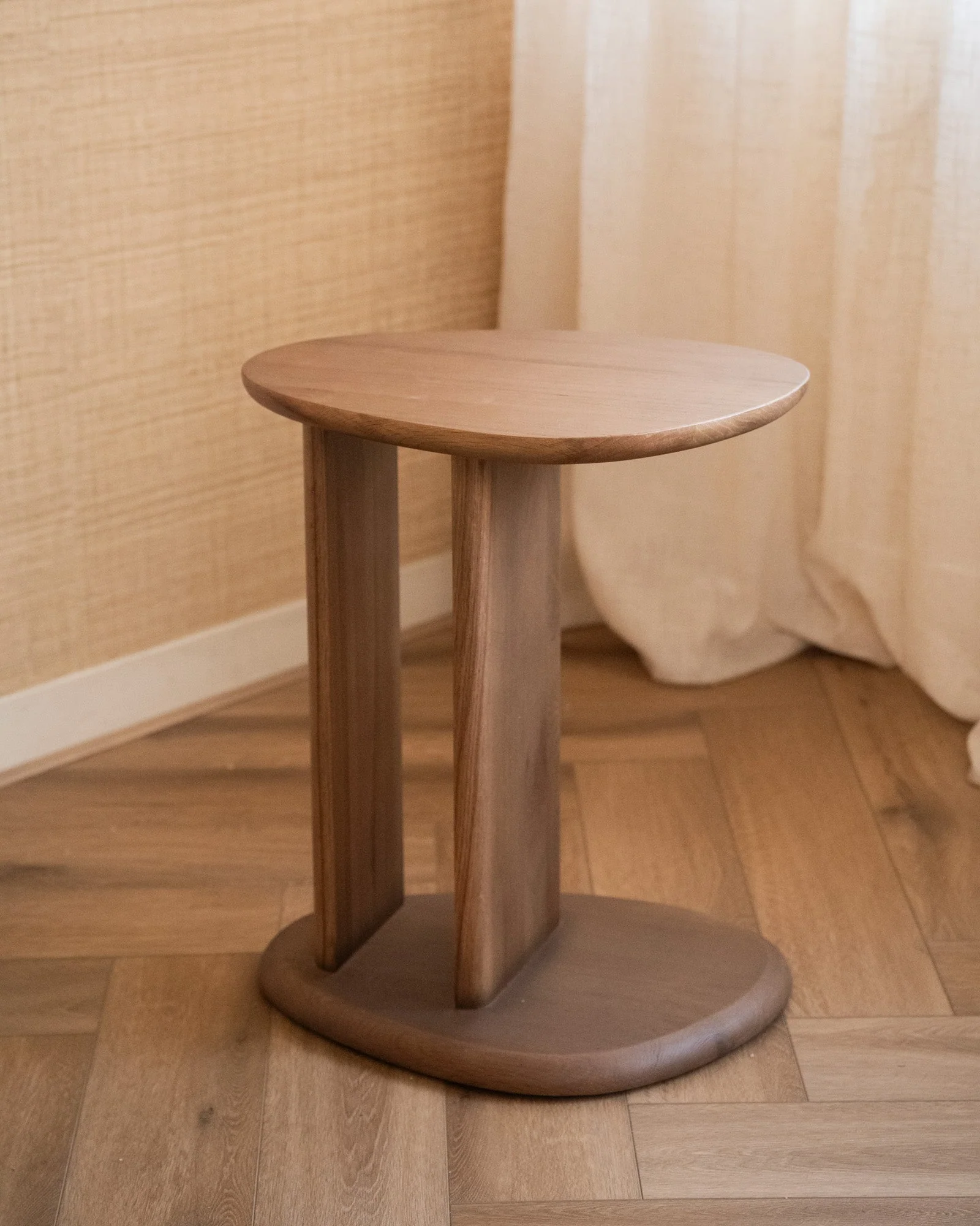 Side Table Lola Oak Wood - Image 9
