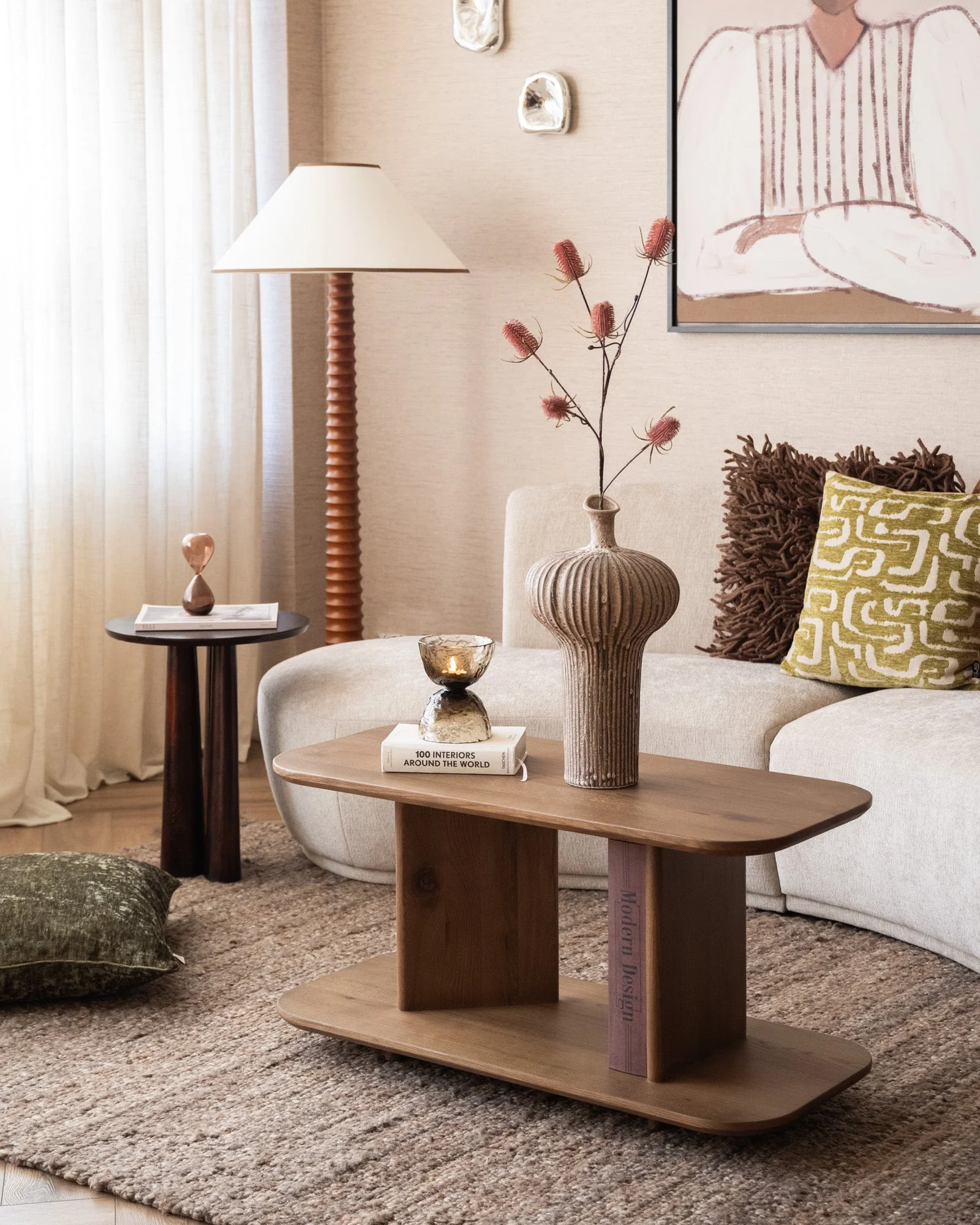Side Table / Coffee Table Yaata Wood - Image 6