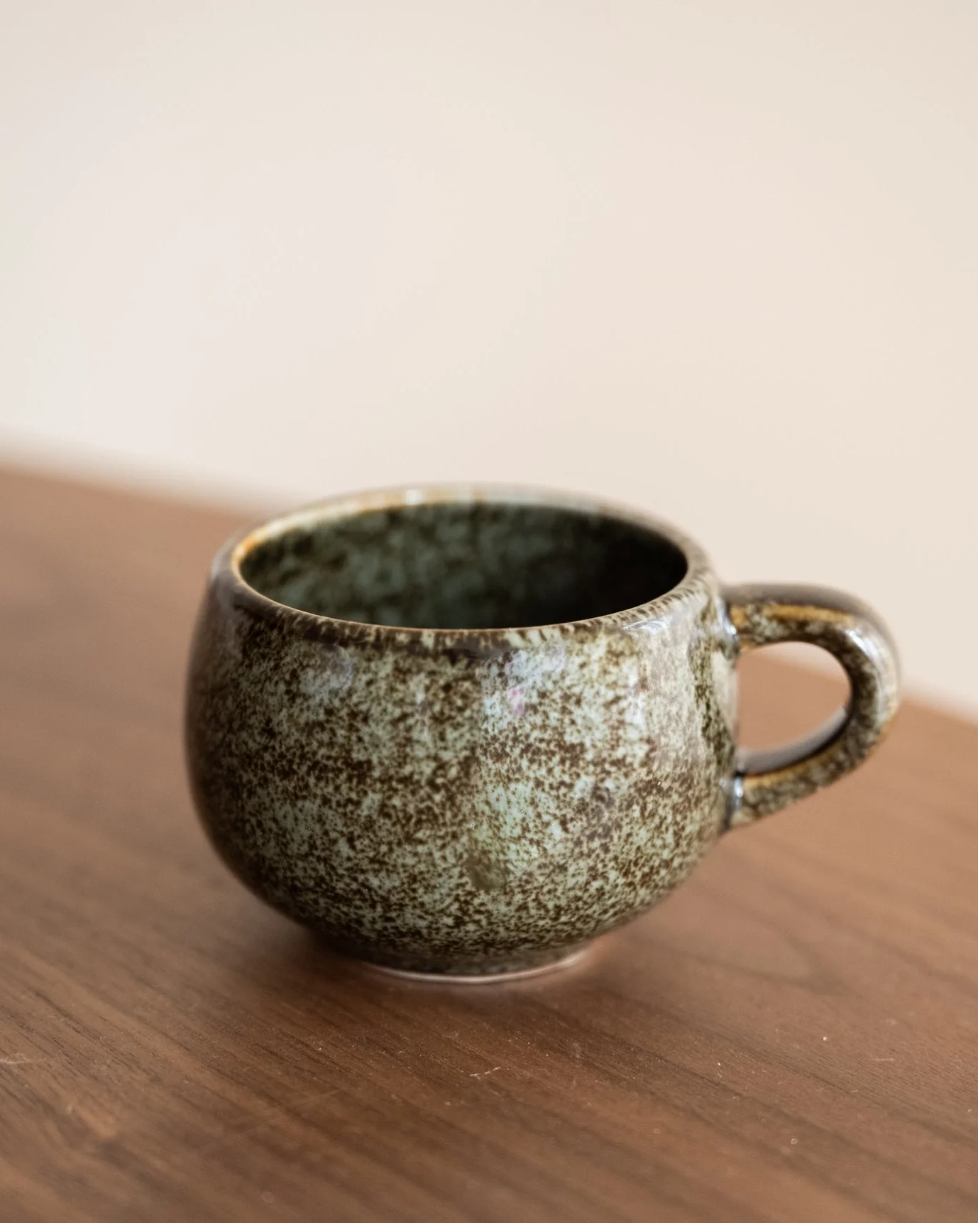 Espresso Mug Curvo Forest Green - Image 3