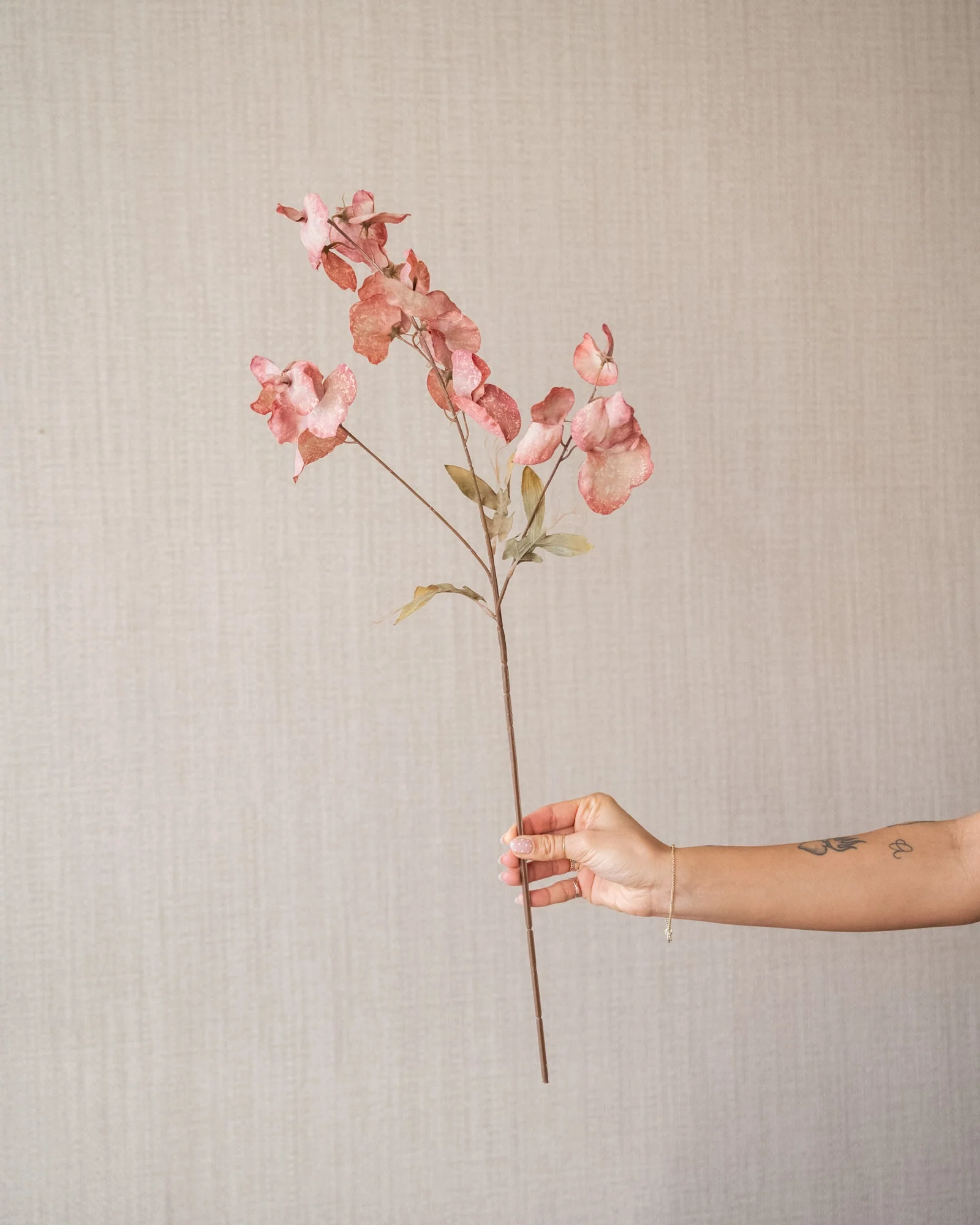Faux Flower Pea Pink - Image 3