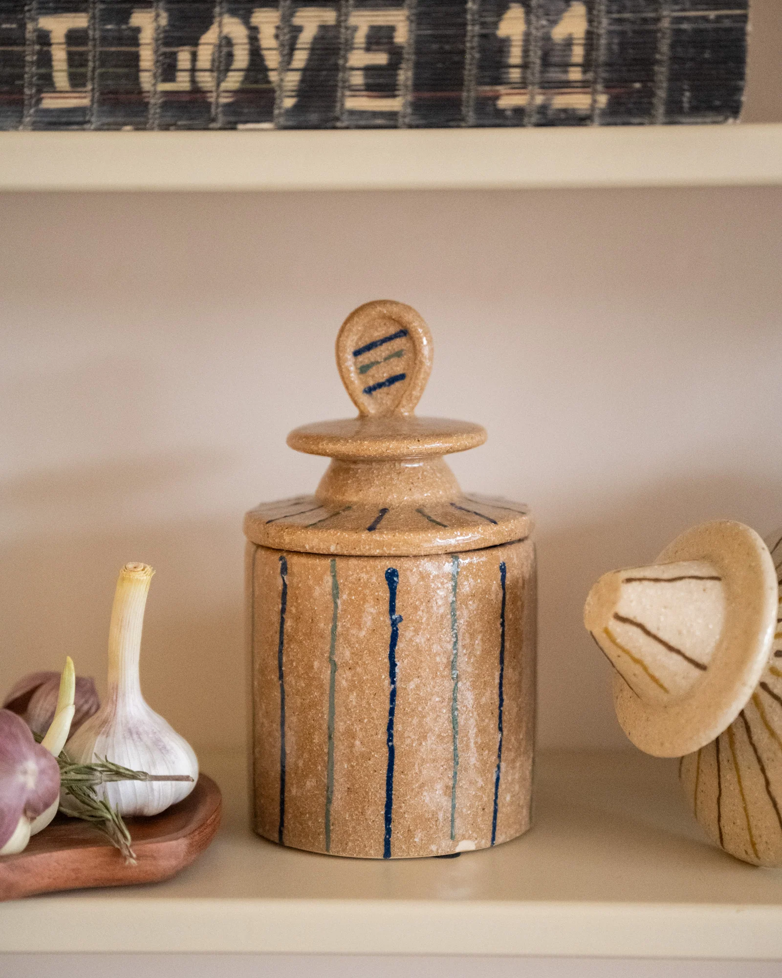 Storage Jar Lina Striped - Image 5