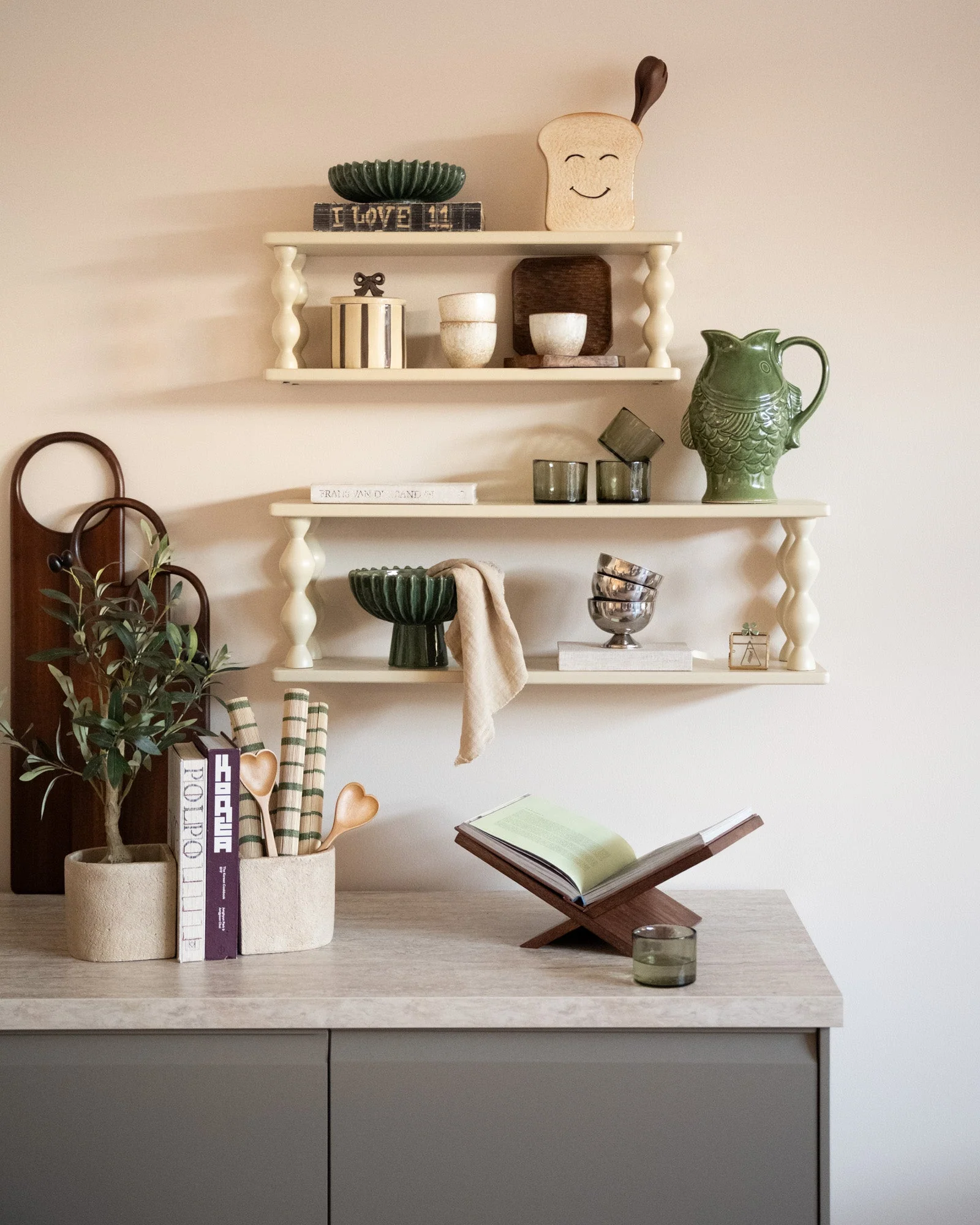 SET OF 2 - Bookend Olina - Image 6