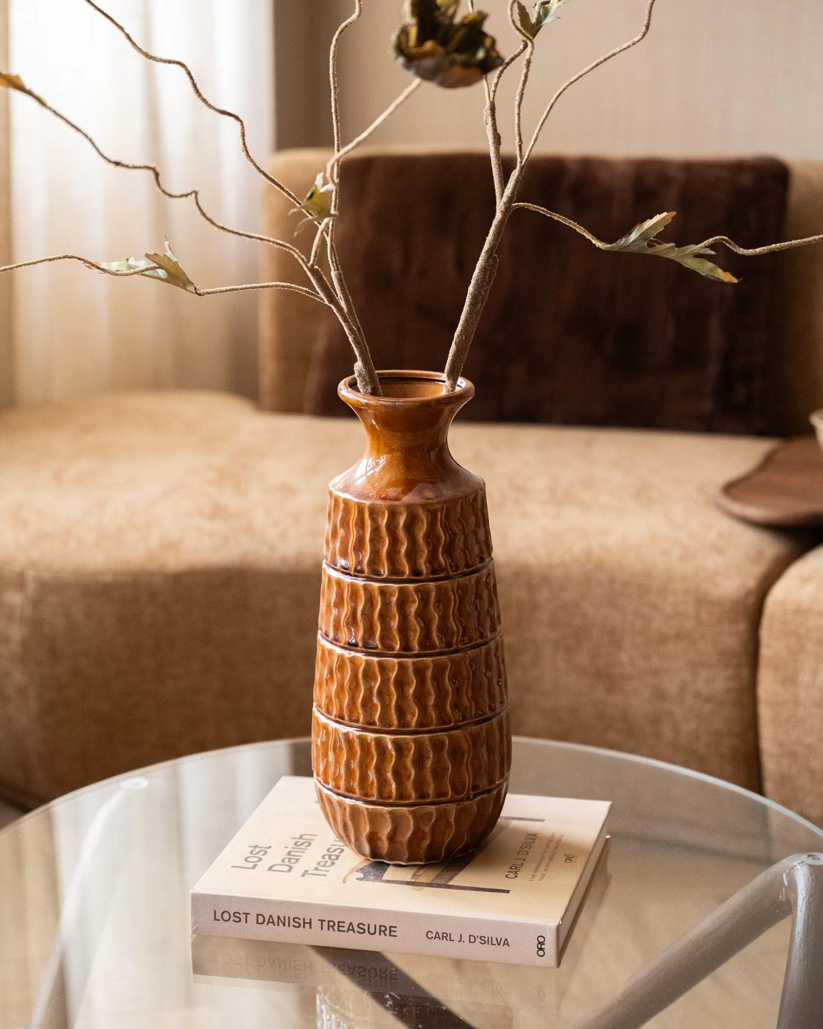 Deco Vase Aztec Brown - Image 5