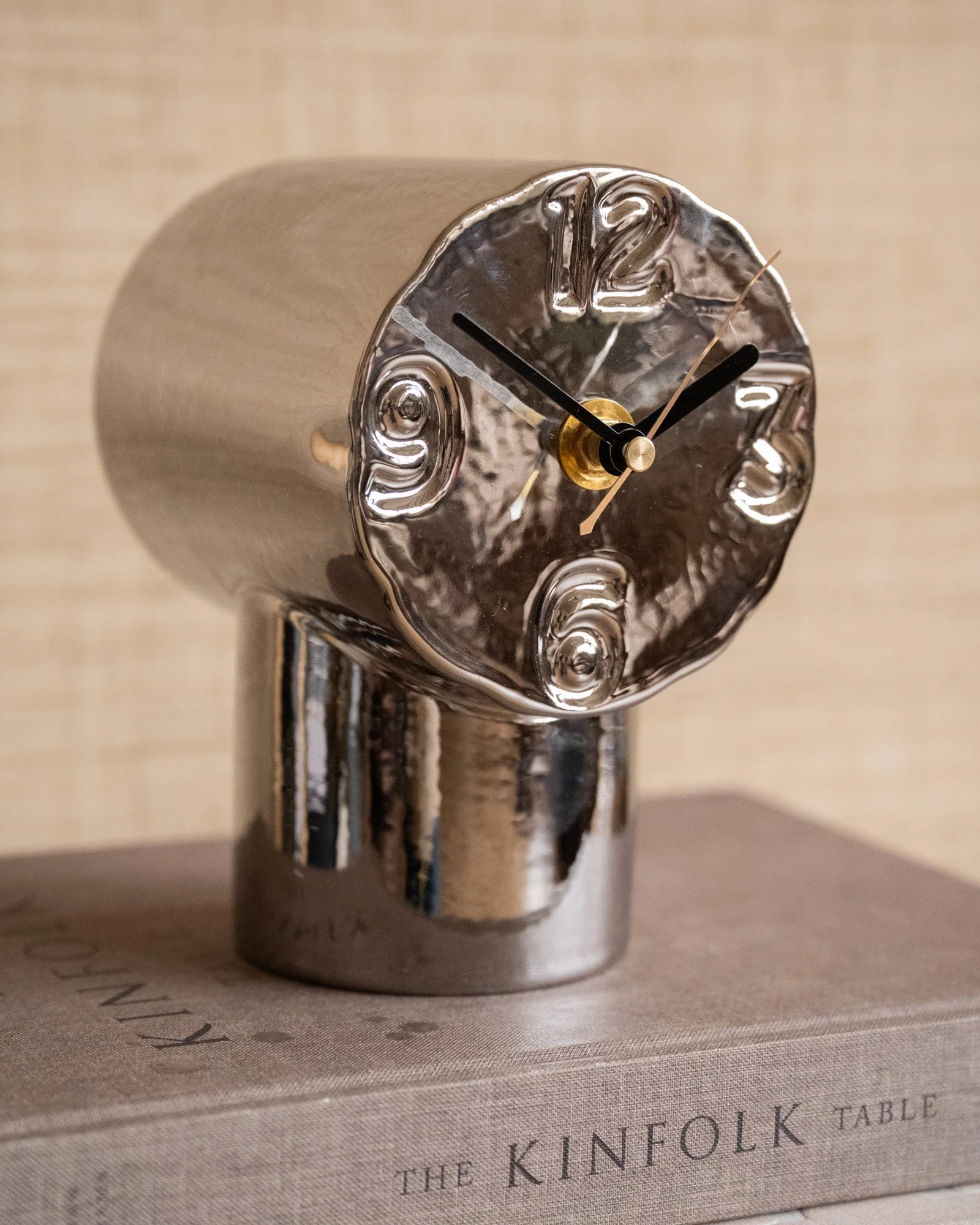 HKLIVING Clock Retro Chrome - Image 3
