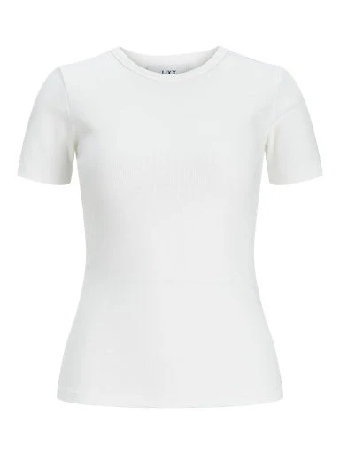 Frankie Tee Rib Bright White - Image 6