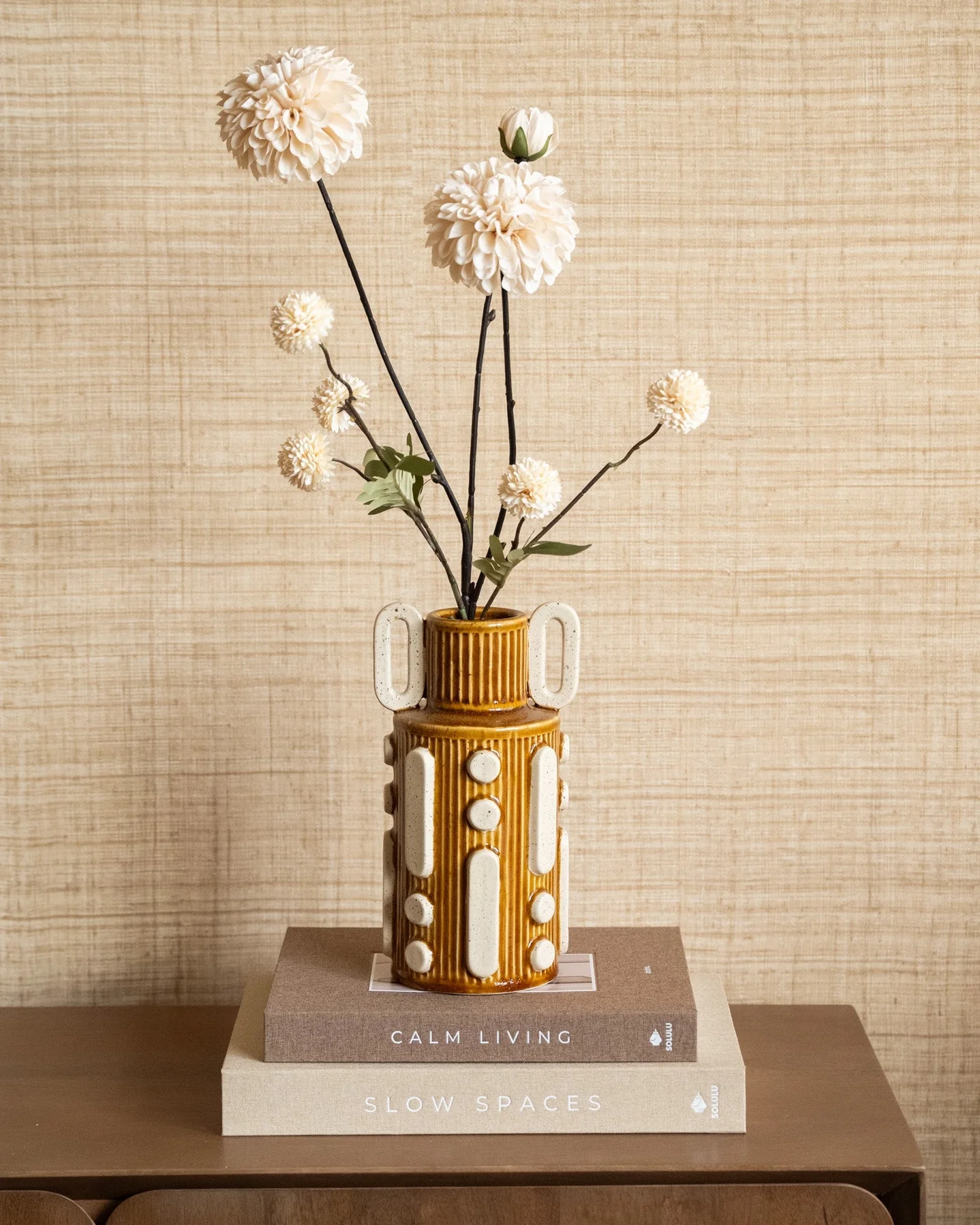 Deco Vase Inka Ochre