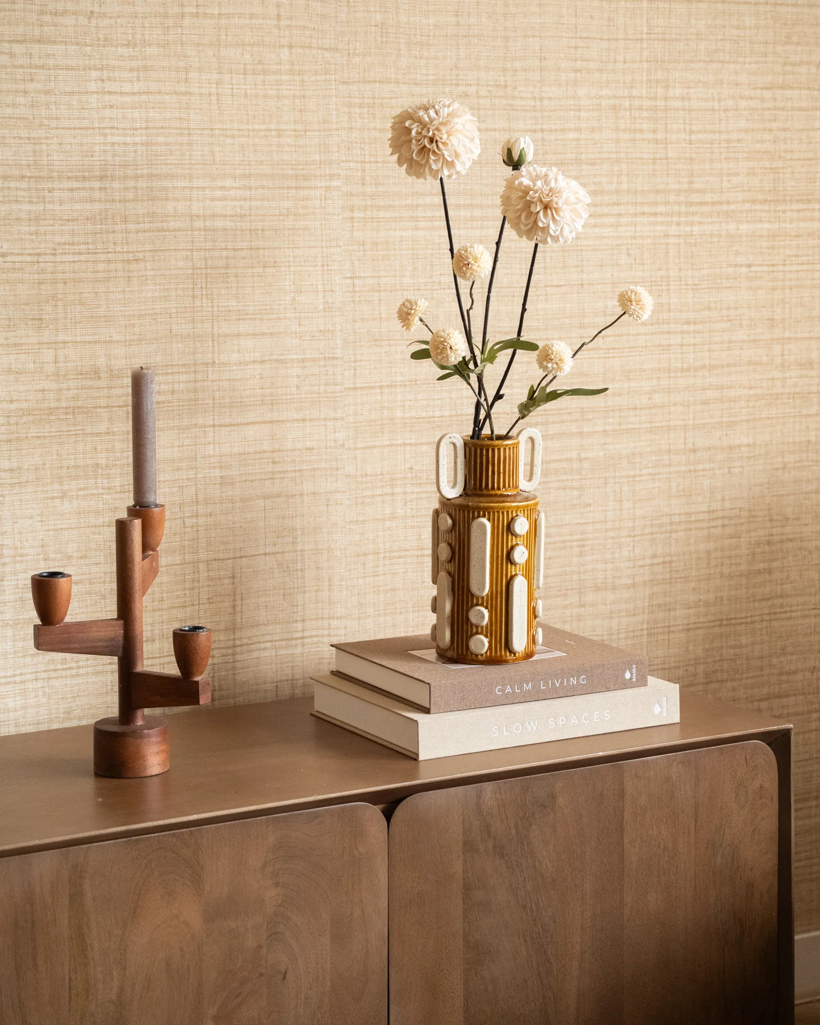 Deco Vase Inka Ochre - Image 4