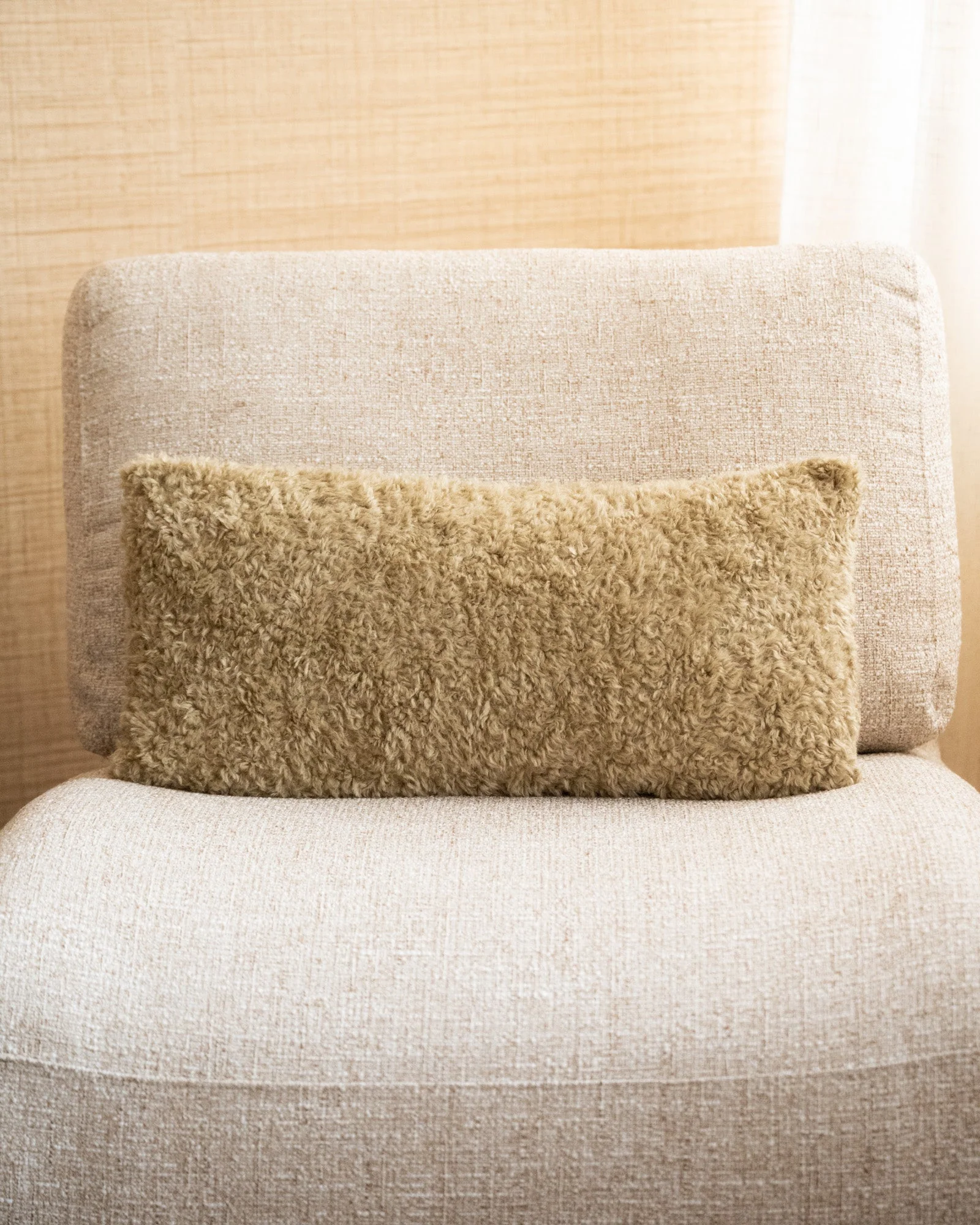 Cushion Almagro Teddy Green - Image 3