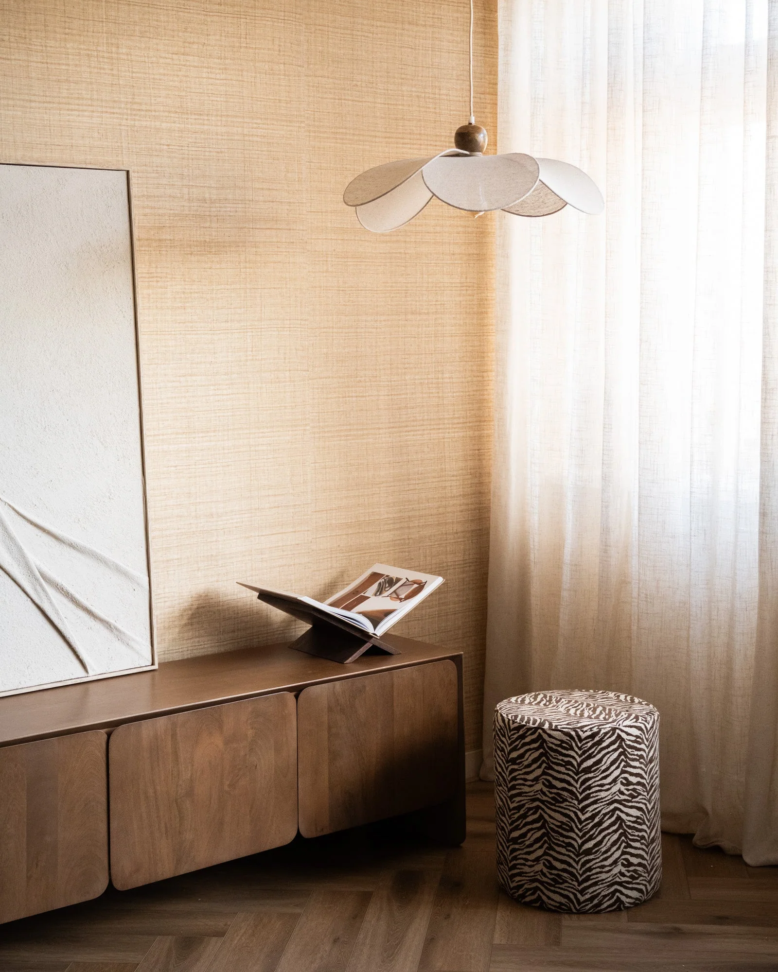 Pendant Lamp Lavria Linen - Image 3