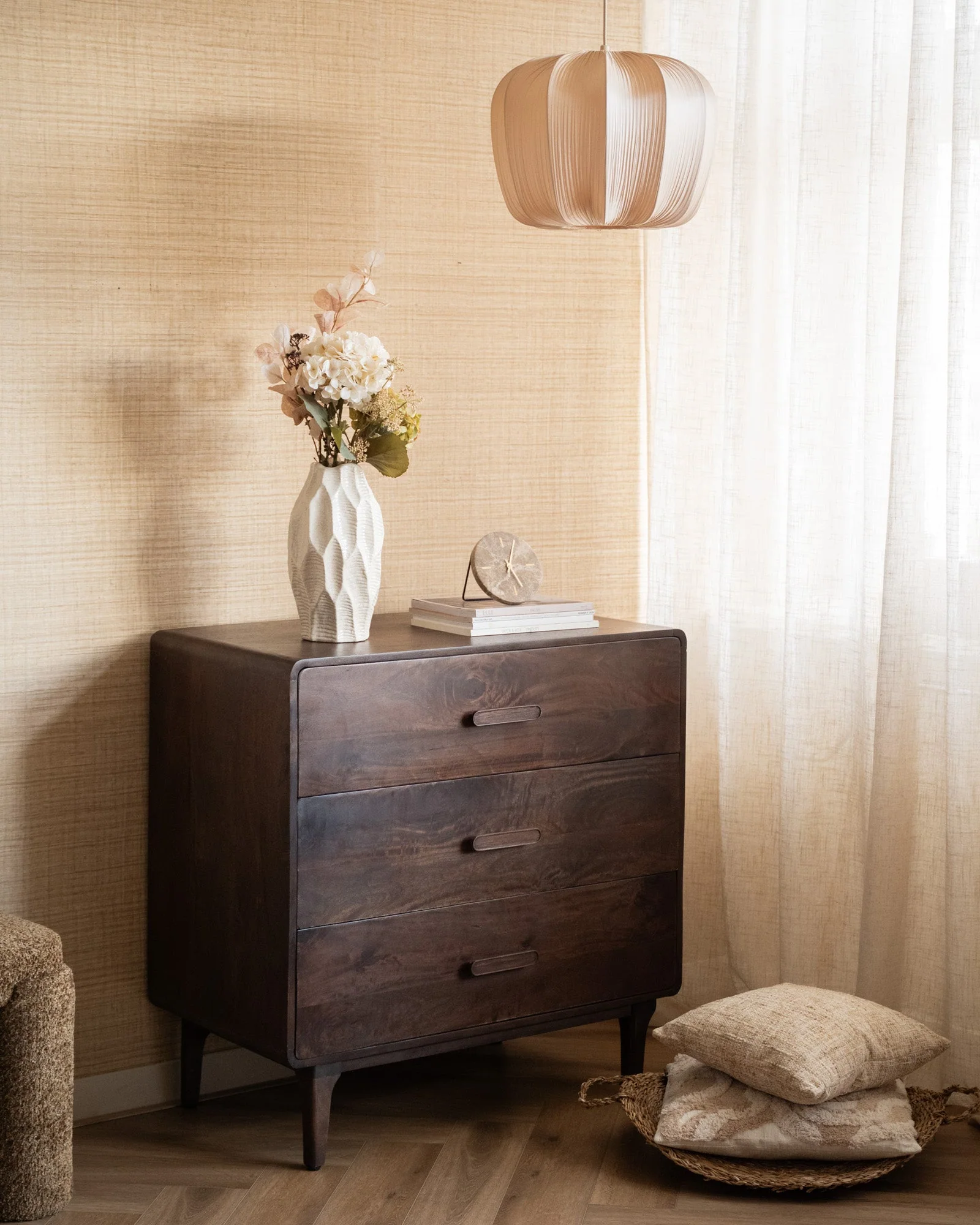 Pendant Lamp Savina Satin Cream - Image 7