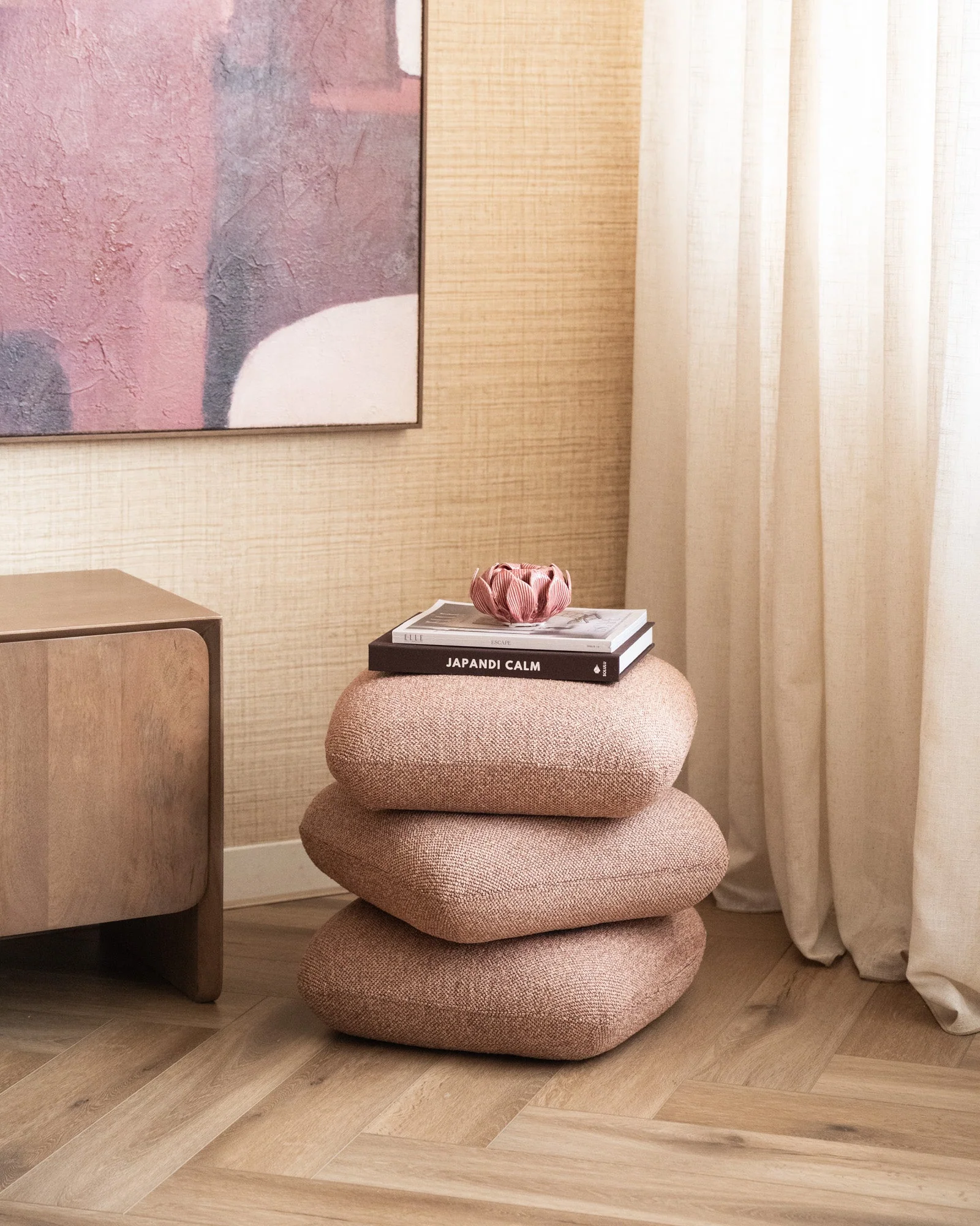 Pouf Laurie Terra