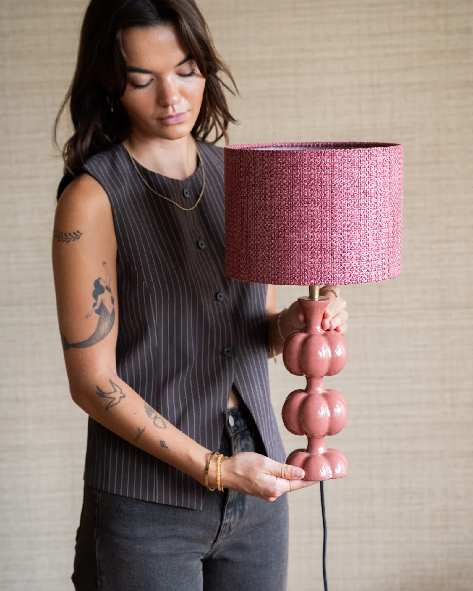 Table Lamp Caldas Blush - Image 4