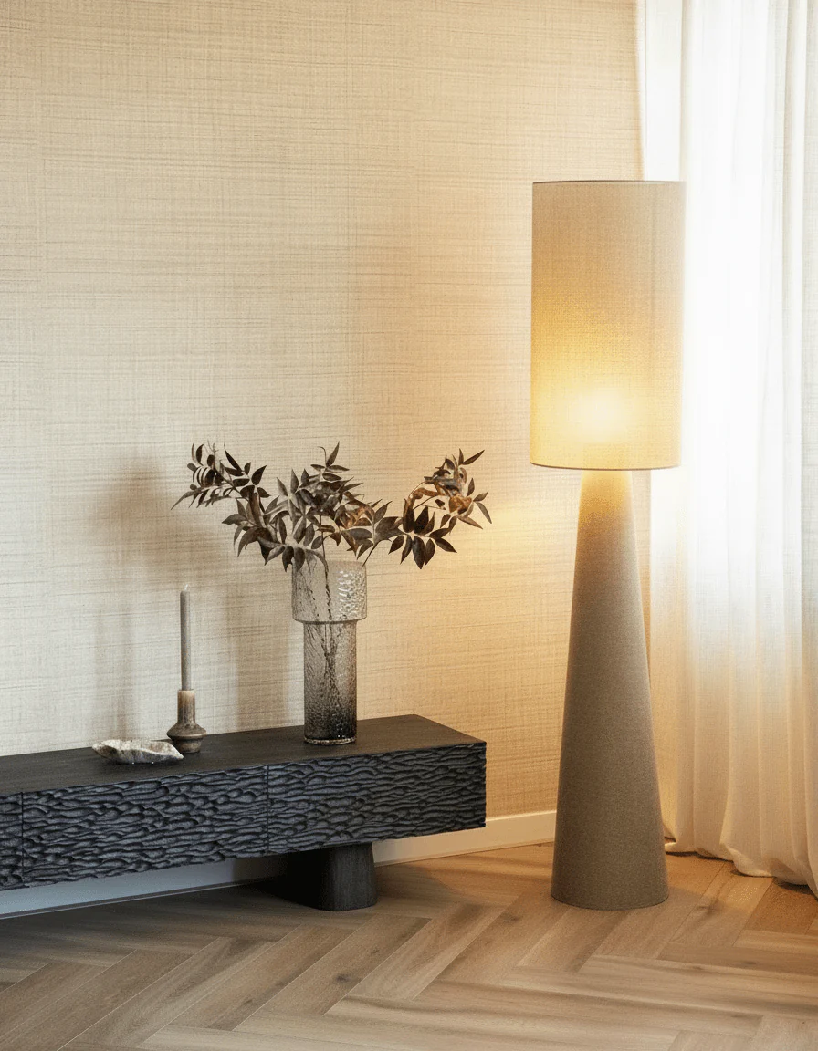 Large Floor Lamp Michiel Olive - Image 7