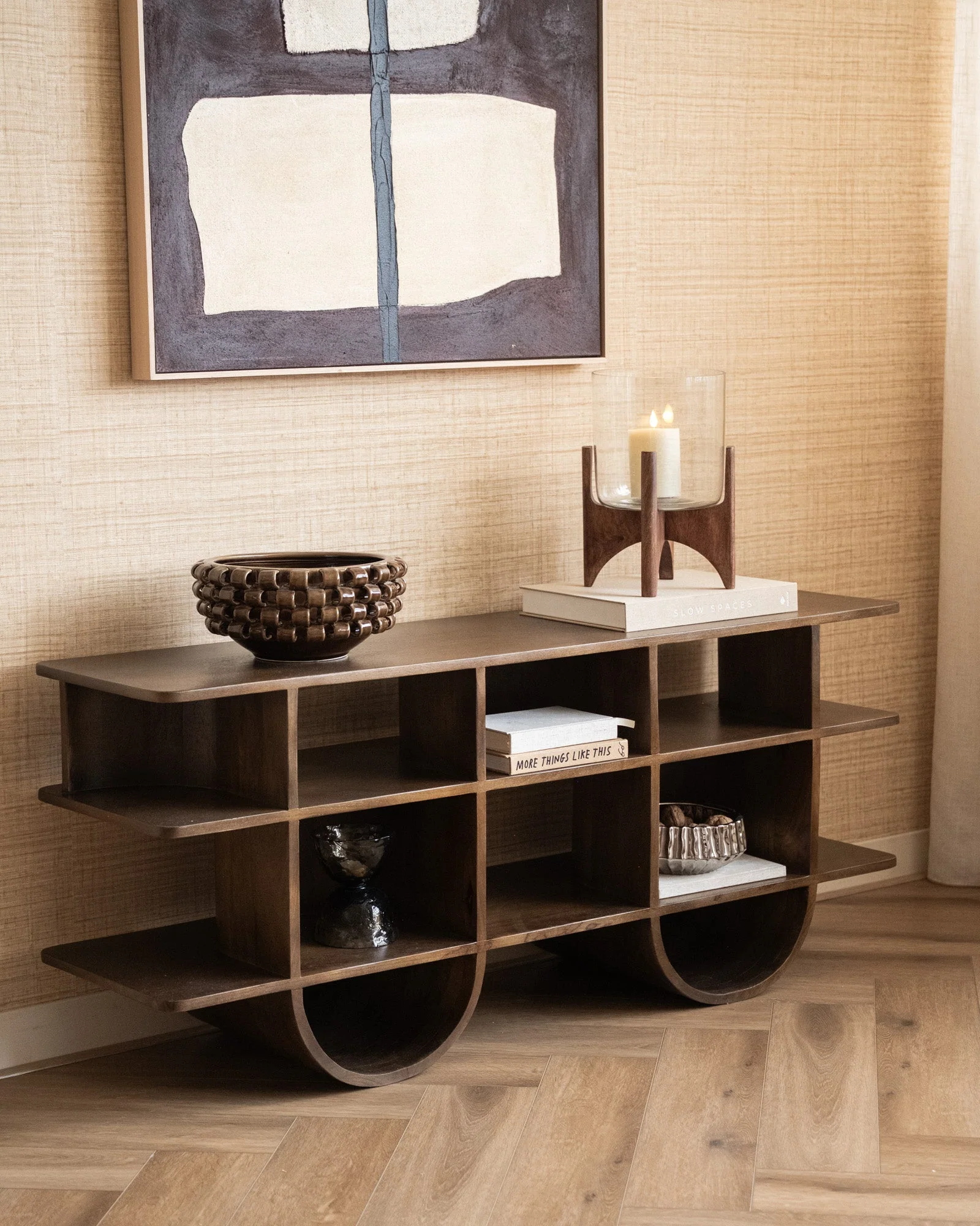 Candle Pillar Led Beige - Image 5