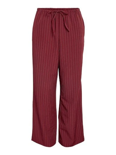 Sarah String Pants Windsor Wine - Image 6
