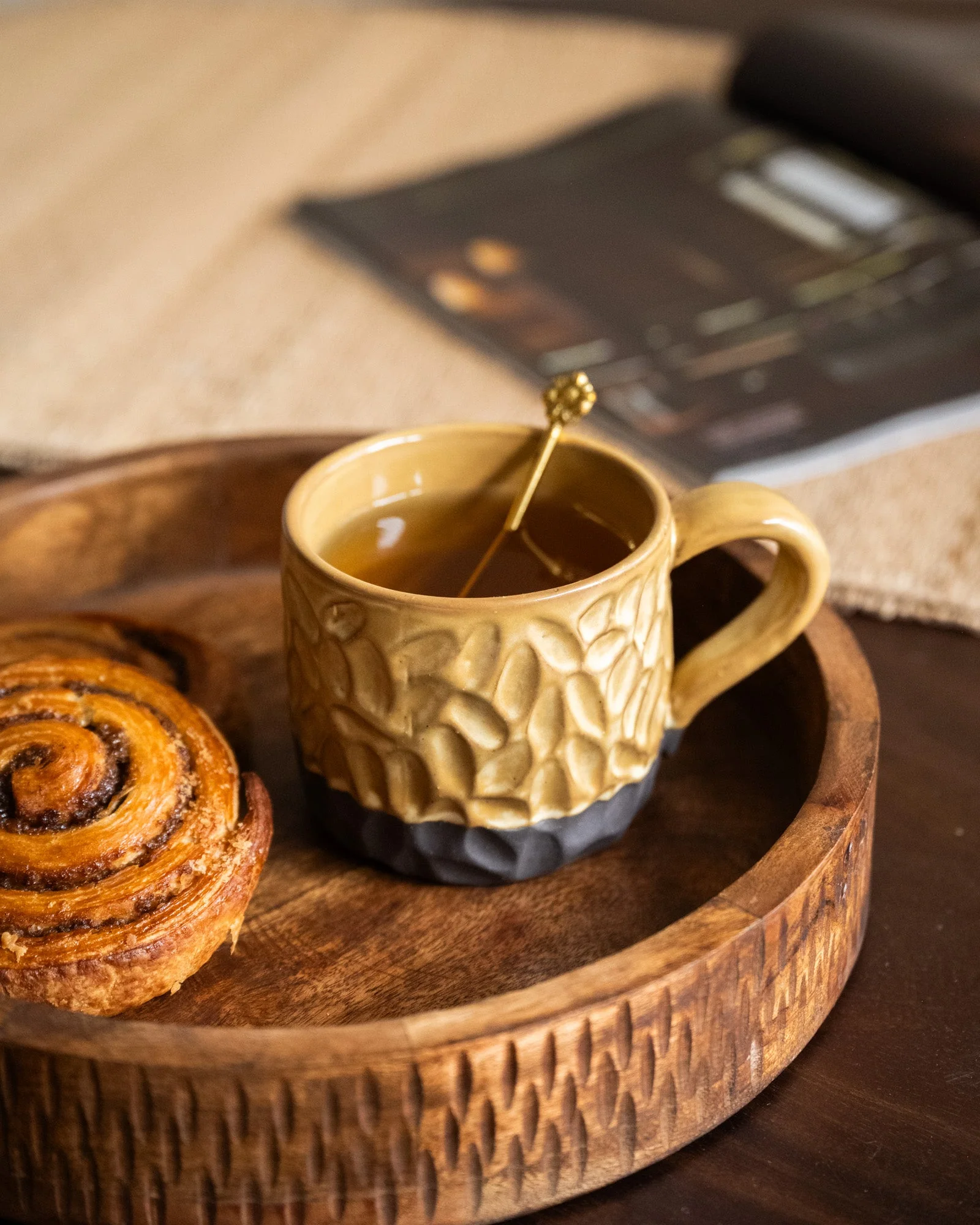 Cappuccino Mug Maja Mustard - Image 3