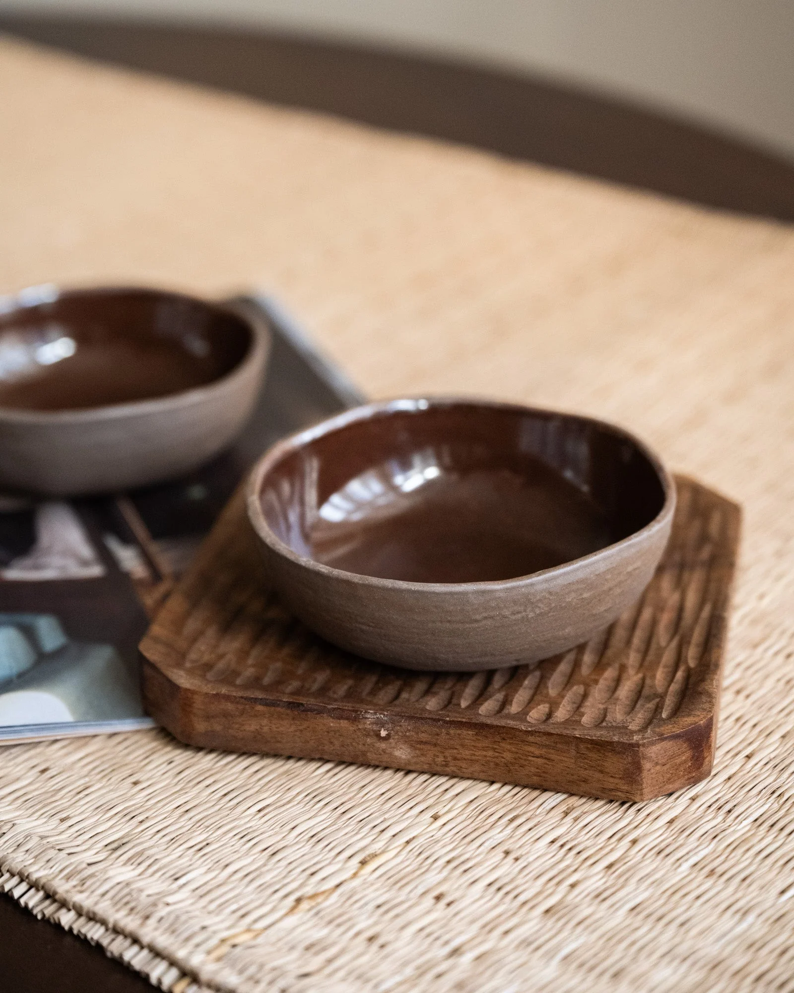 Small Bowl Ingi Aubergine - Image 3