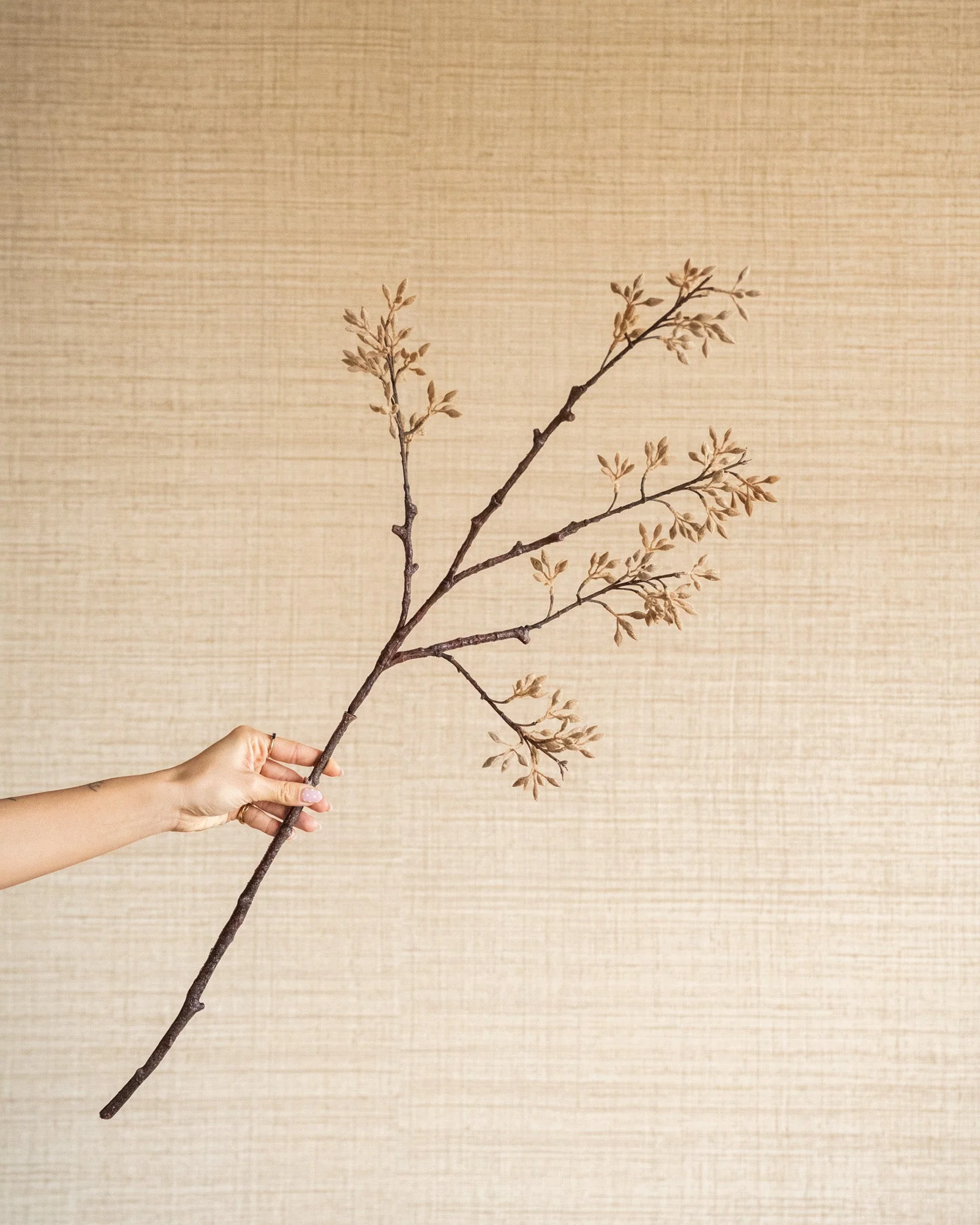 Faux Flower Wutong Beige - Image 5