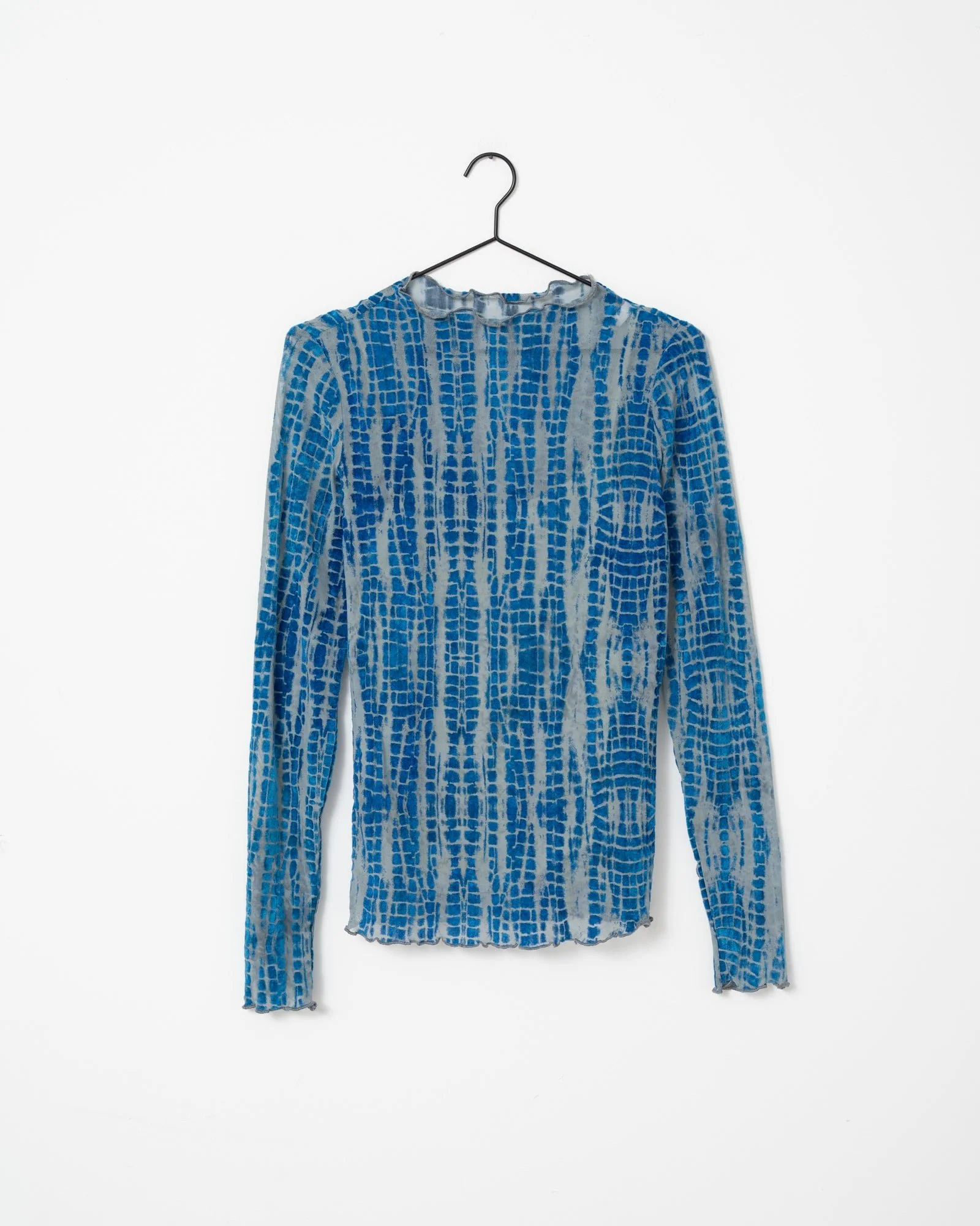 Rouge Meena O-Neck Top Directoire Blue - Image 6
