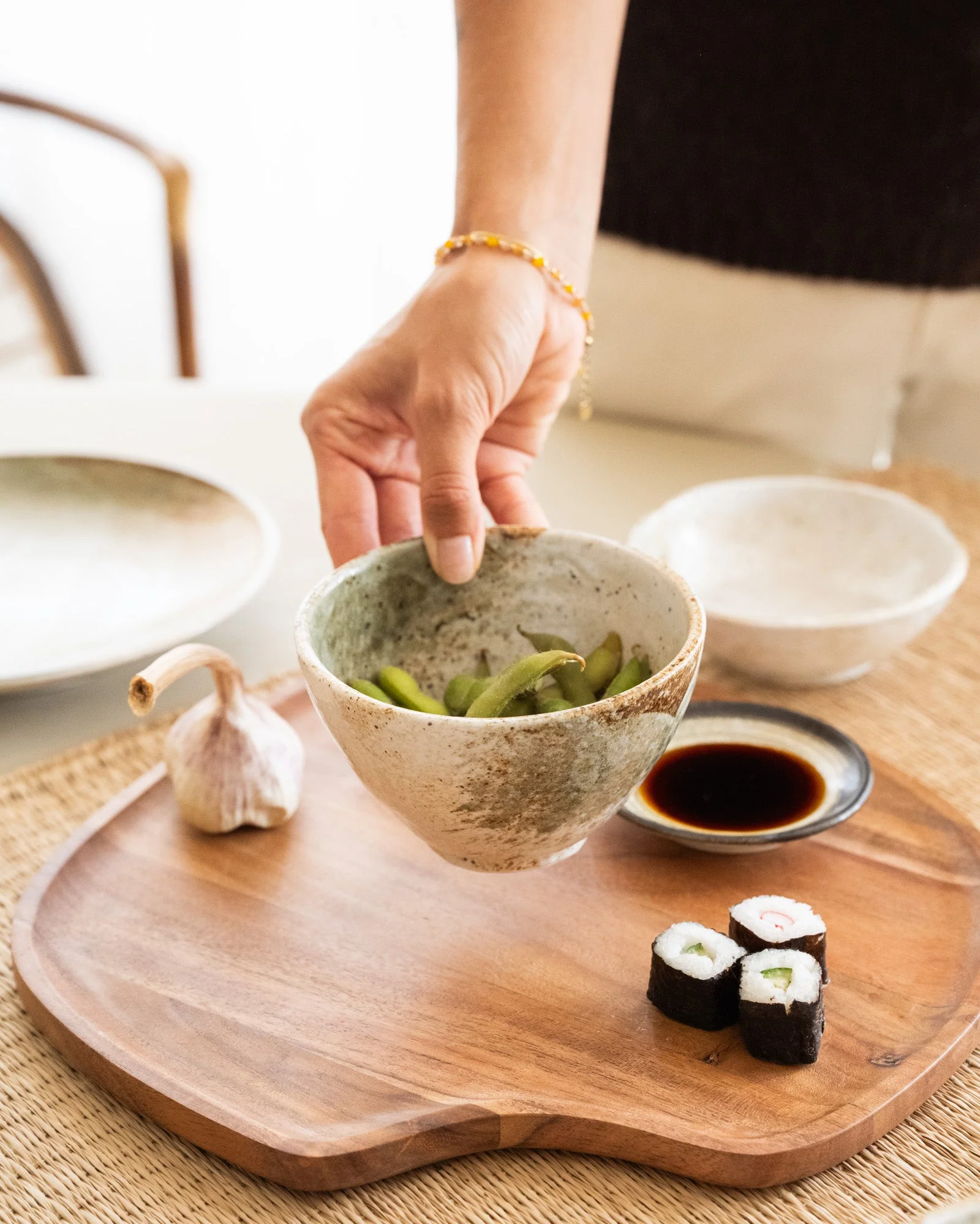 Handmade Japanese Yukishino Tayo Bowl - Image 3