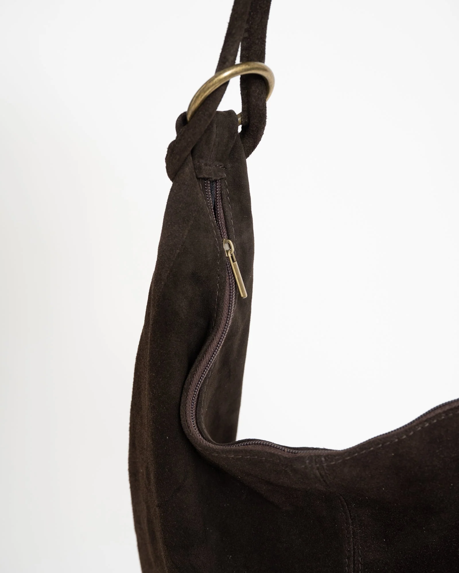TILTIL Bag Suez Suede Brown - Image 3