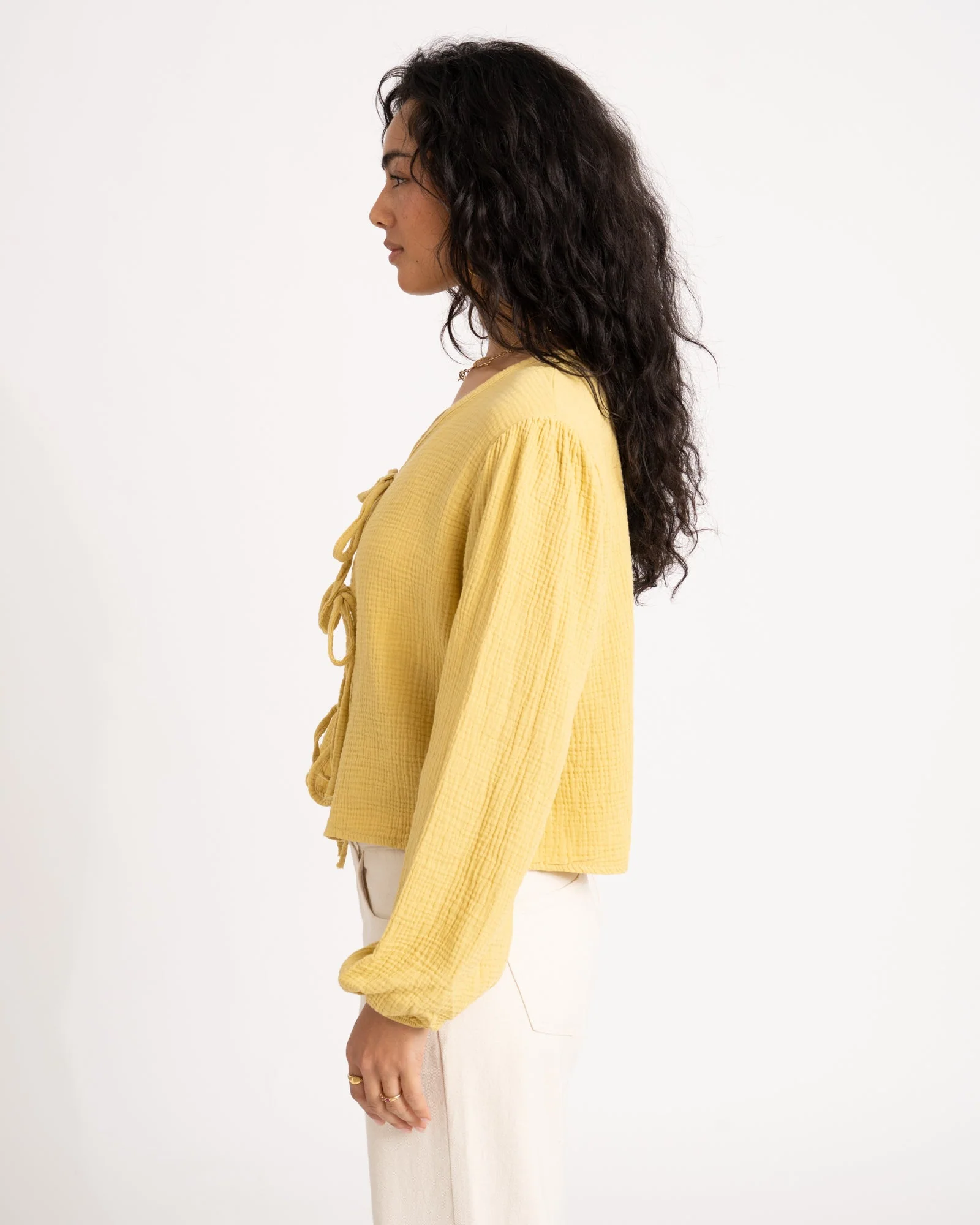 TILTIL Claire Hydro Top Butter Yellow One Size - Image 4