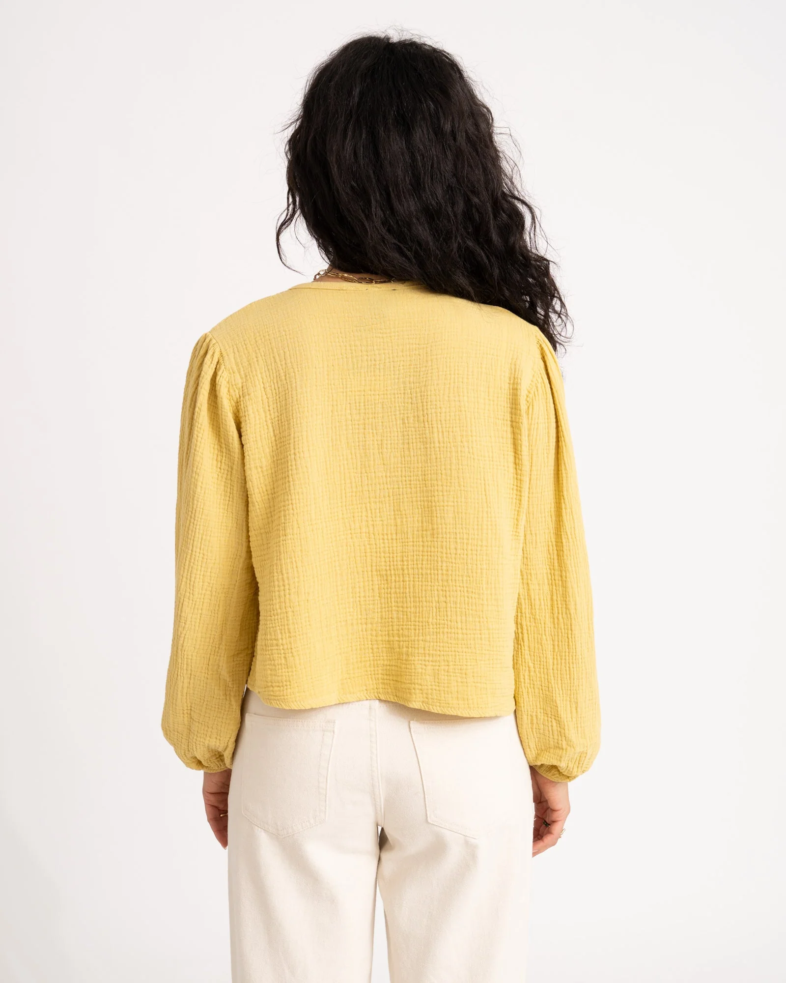 TILTIL Claire Hydro Top Butter Yellow One Size - Image 5