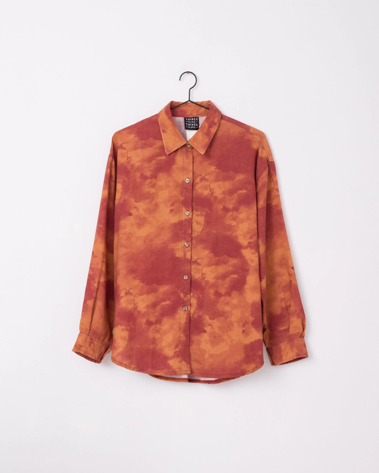 TILTIL Heidi Blouse Faded Terracotta One Size - Image 6