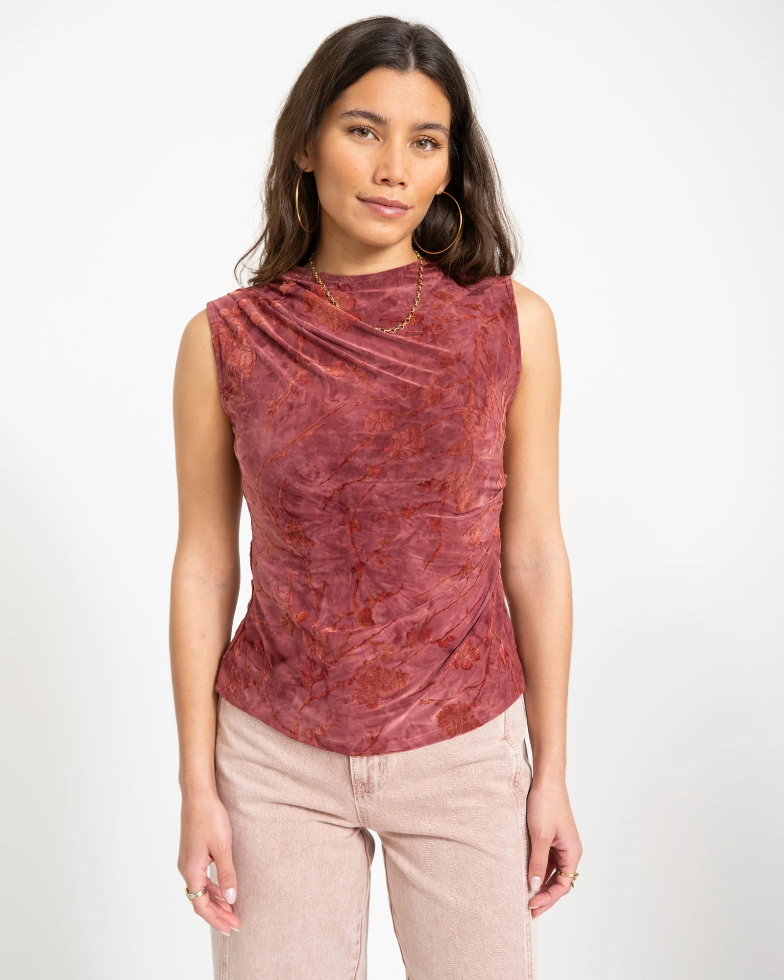 TILTIL Hibiscus Caia Top Red - Image 4