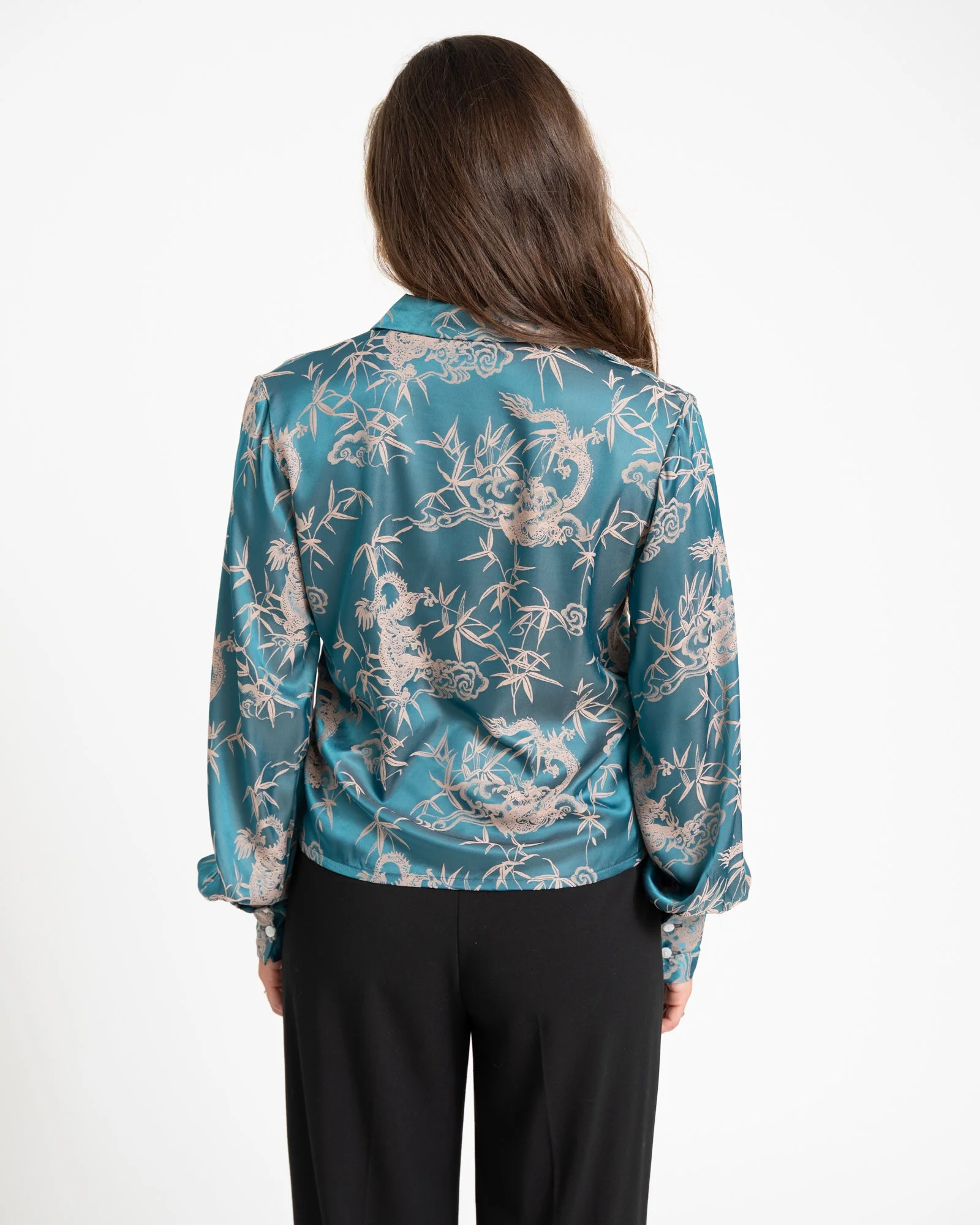 TILTIL Liz Blouse Bamboo Dragon - Image 6