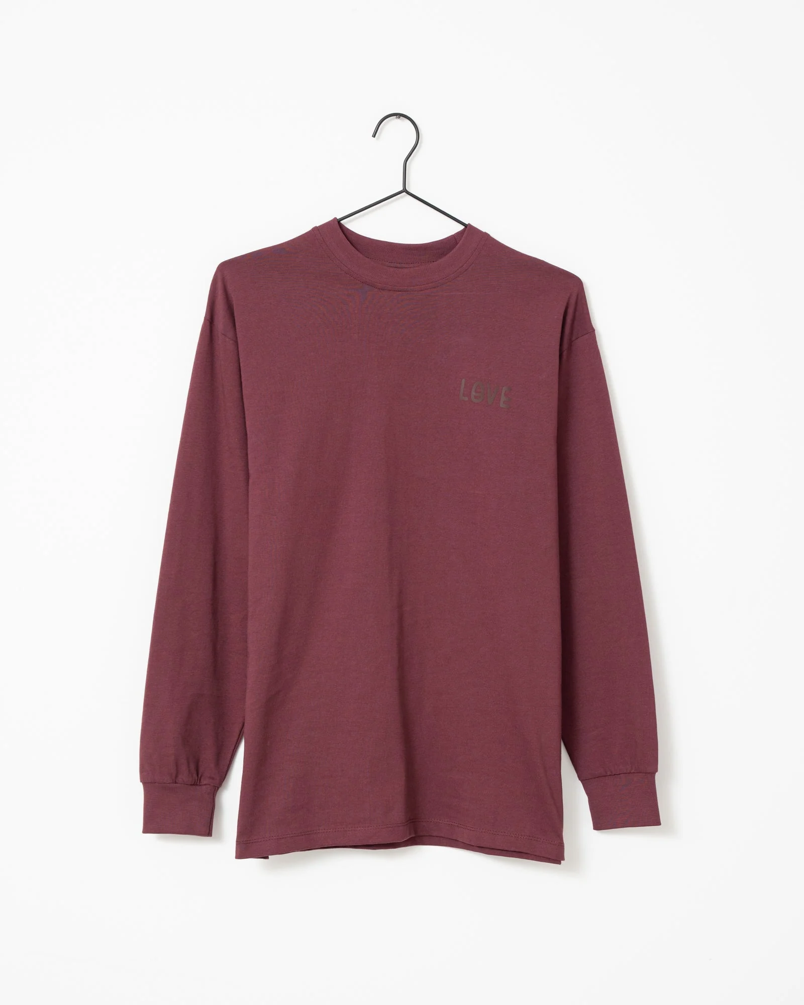 TILTIL Longsleeve Love Tee Bordeaux - Image 6