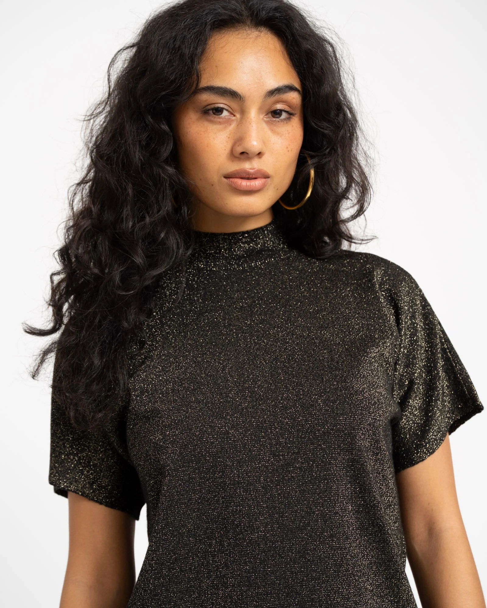 TILTIL Merry Mockneck Sparkle Black - Image 3