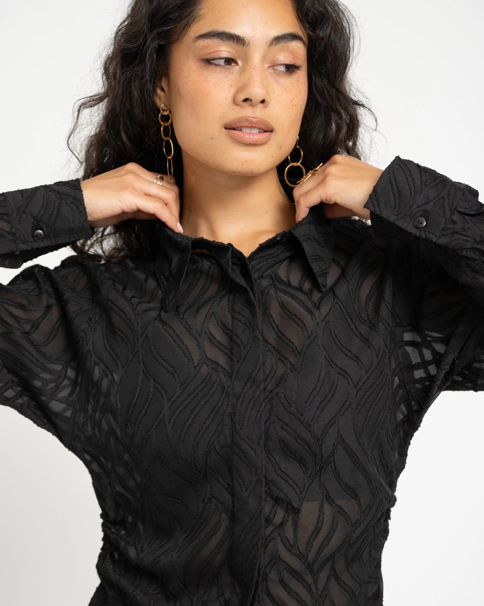 TILTIL Quira Blouse Black - Image 3