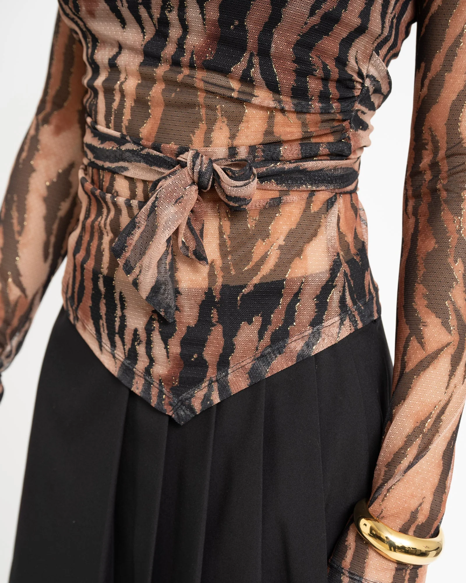 TILTIL Sera Tiger Longsleeve Brown - Image 7