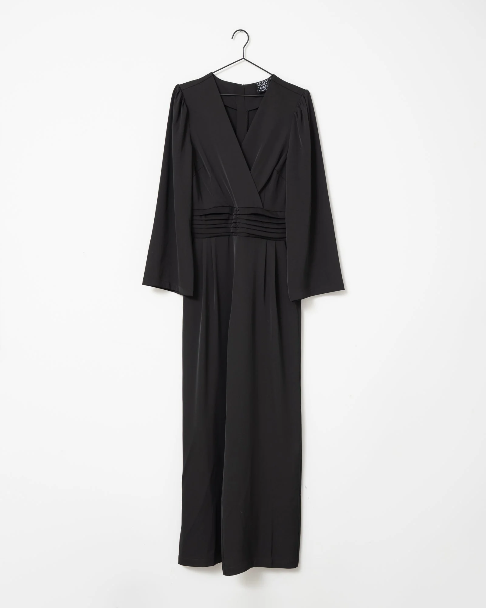TILTIL Sia Jumpsuit Longsleeve Black - Image 10