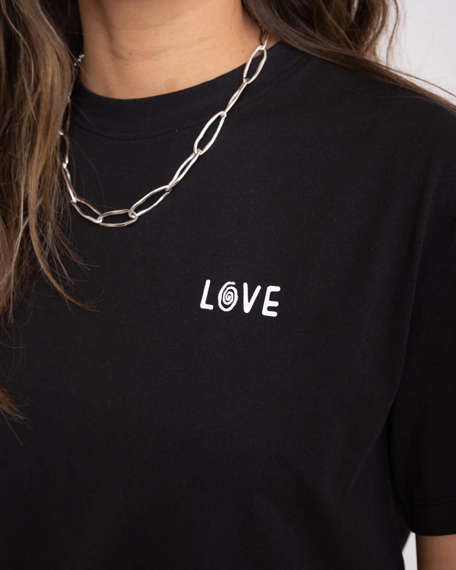 TILTIL Spread The Love Tee Black - Image 5